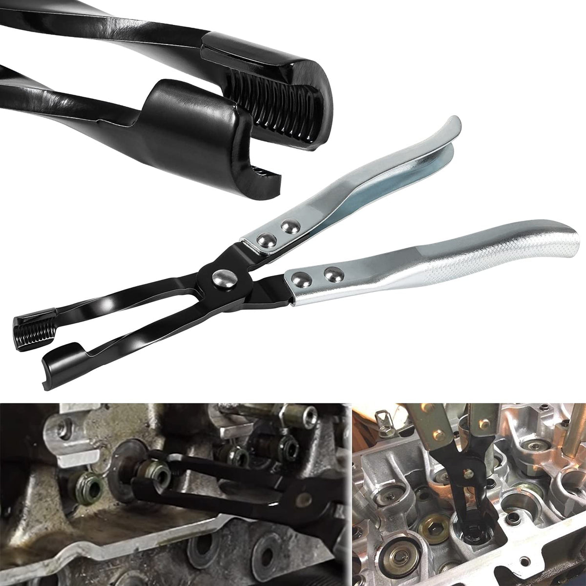 Hw0107 Valve Seal Pliers Valve Stem Seal Removal Remover Tool 27Cm Length