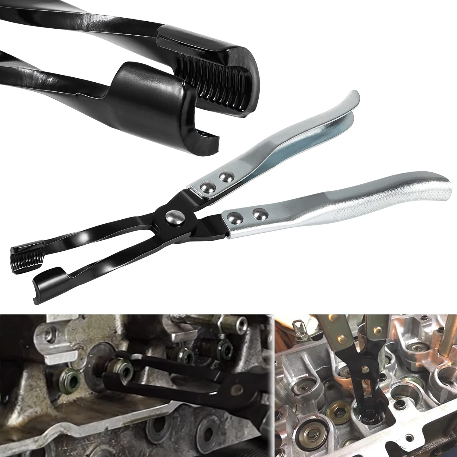 HW0107 Valve Seal Pliers Valve Stem Seal Removal Remover Tool 27cm Length