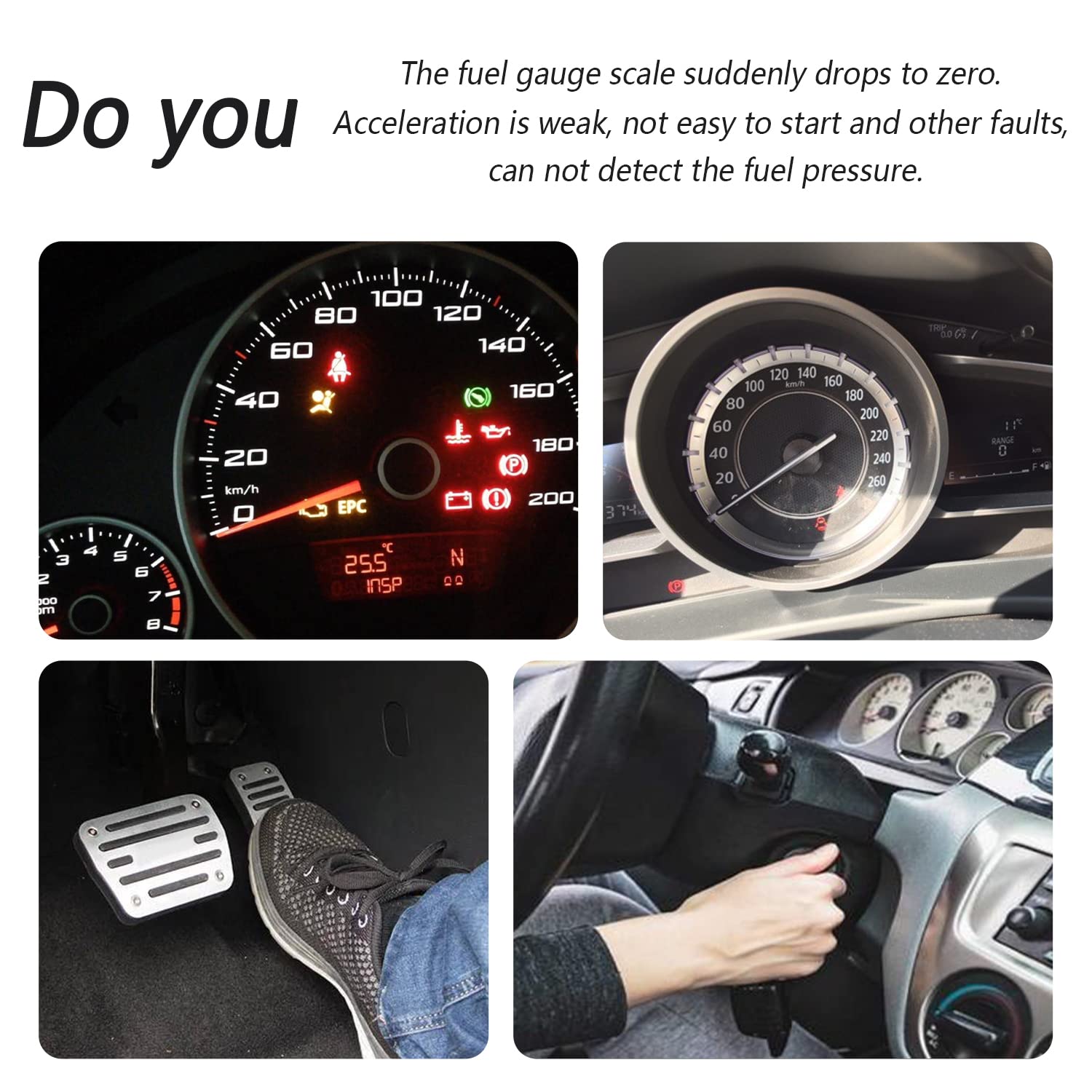 Acdelco Gm Original Equipment 13500745 Fuel Pressure Sensor