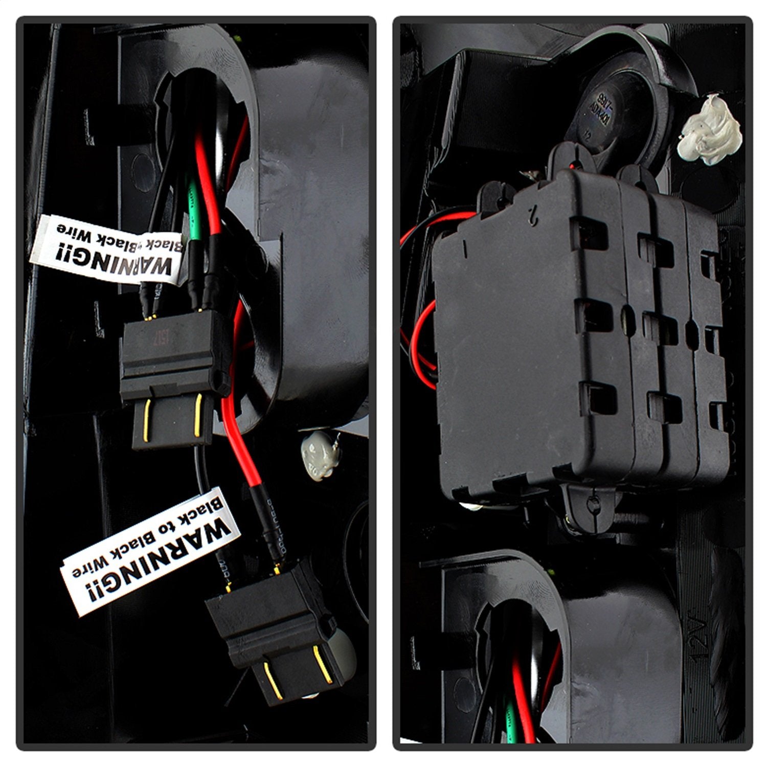 Spyder Auto 5001740 Led Tail Lights Red/Clear