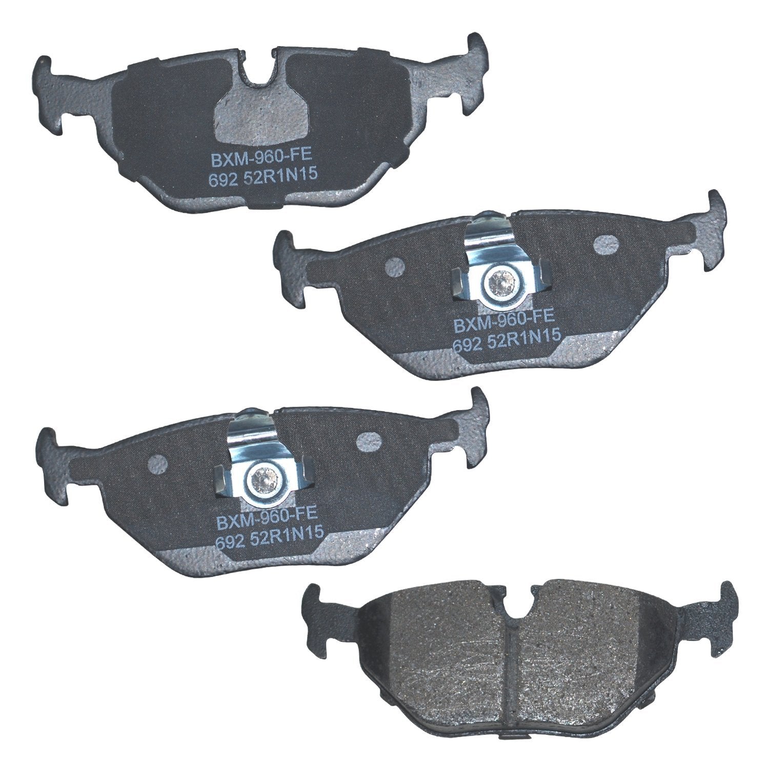 Bendix Premium Sbm692 Semi-Metallic Rear Brake Pads For Bmw Z3 2002-1996