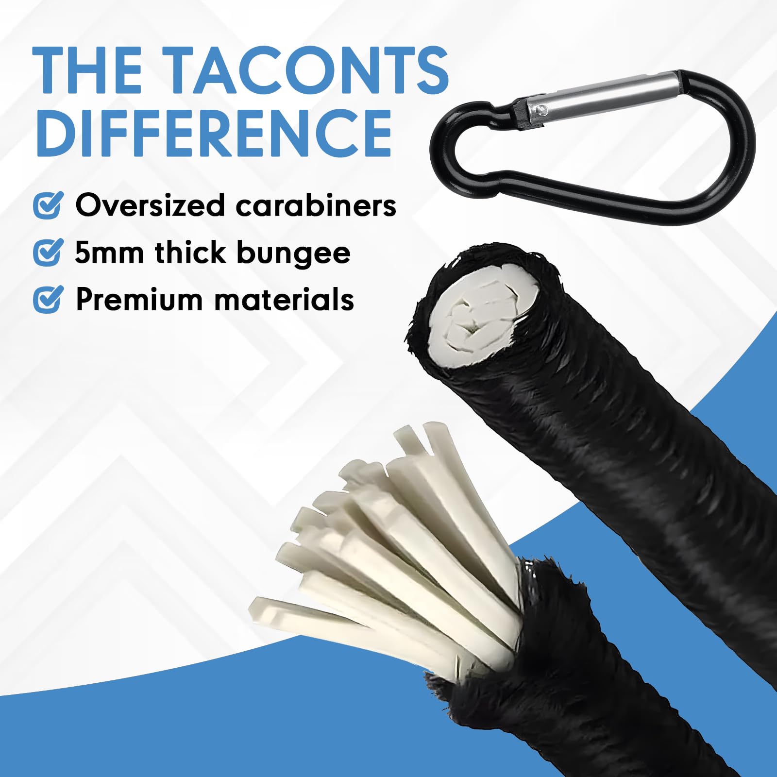 LINKCRO Black Truck Bed Cargo Net, 50” x 18”, Premium Mesh Organizer for Chevrolet Silverado, FT150, GMC - Durable Storage Solution