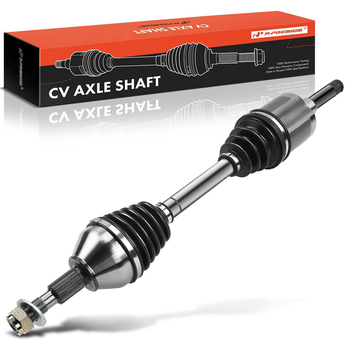 A-Premium CV Axle Shaft Assembly Compatible with Ford Fusion 2013-2020 & Lincoln MKZ 2013-2016, Front Left Driver Side, Replace#