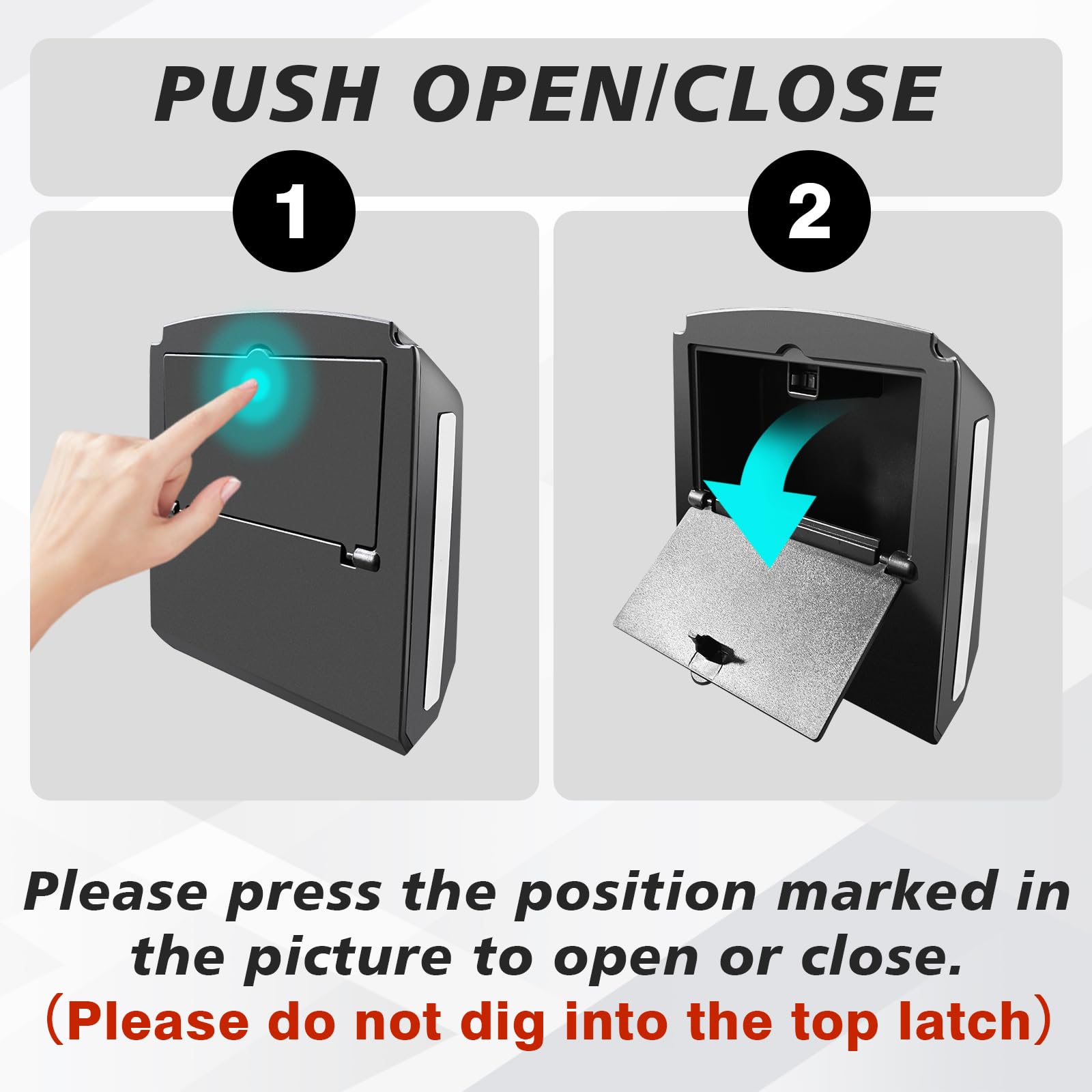 Muslogy for 2023 Sportage Upgraded Armrest Hidden Storage Box Center Console Insert Secret Organizer Compartment Compatible with