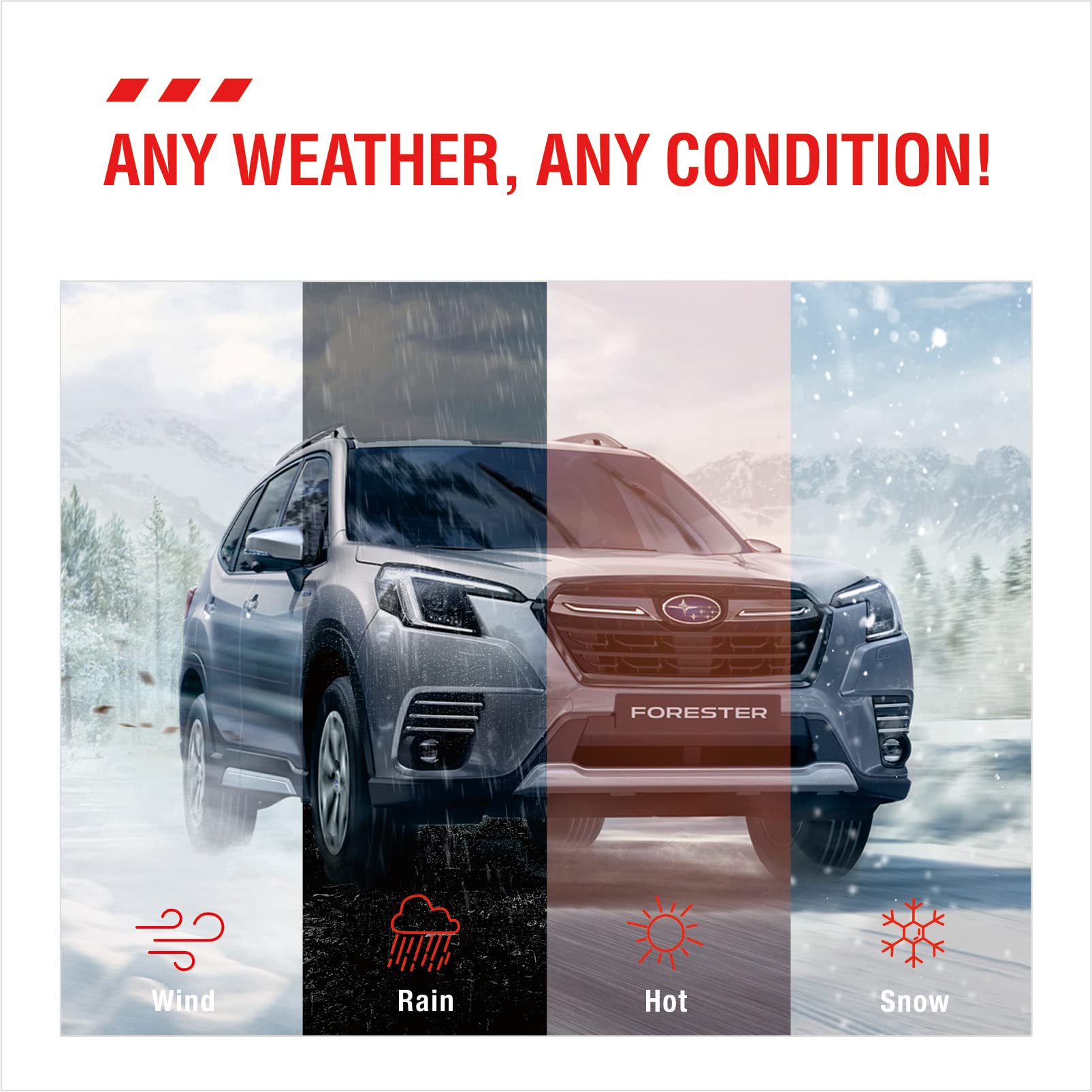 Berg Regen 28''+16'' Windshield Wiper Blades Replacement For Toyota Prius 2016 2017 2018 2019 2020 2021 2022,All-Season Original