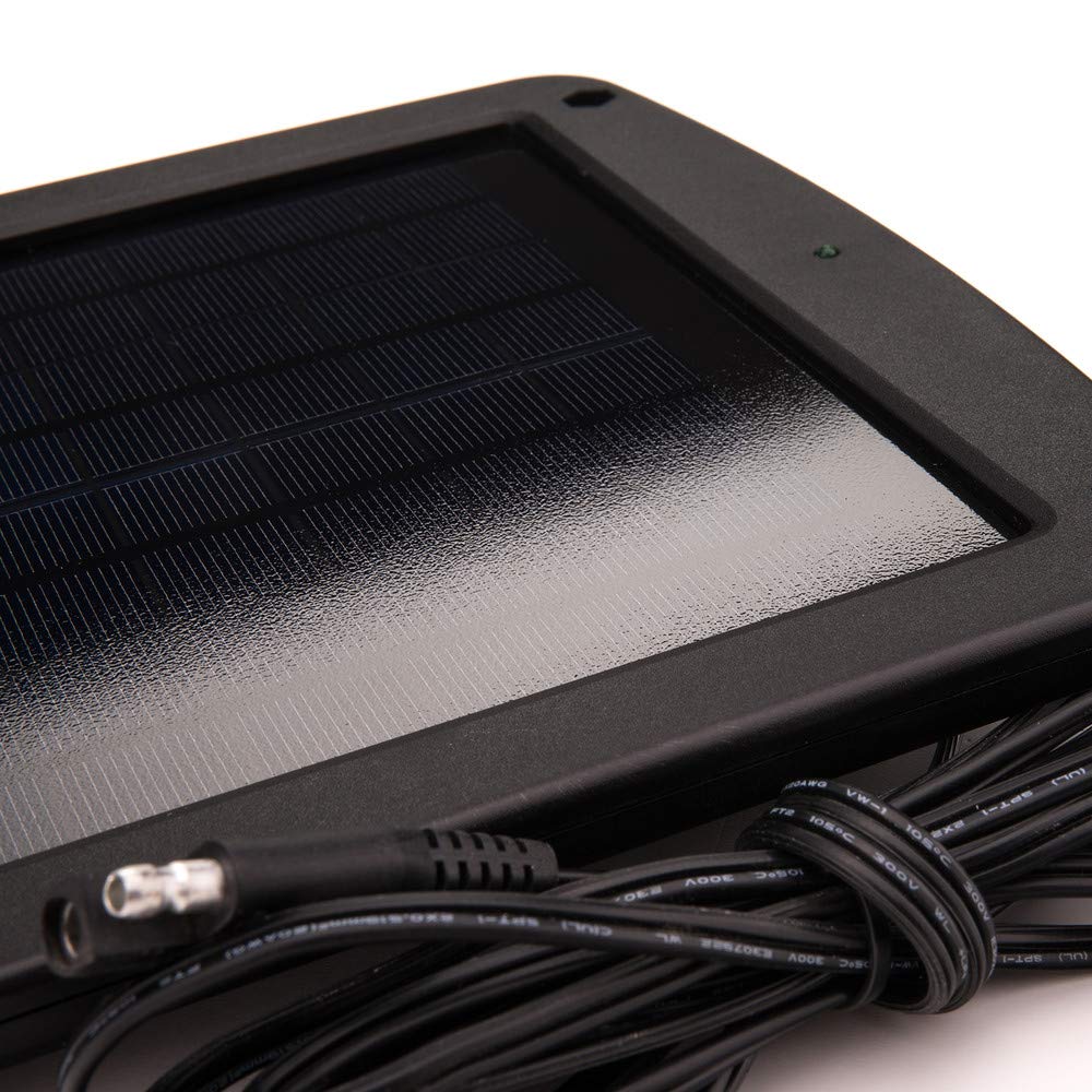 Battery Tender 5 Watt Solar Panel 12V Battery Charger With Charge Controller - Ip67 Weatherproof - Windshield Mountable For Motorcycles, Cars, Suvs And Campers - 021-1171