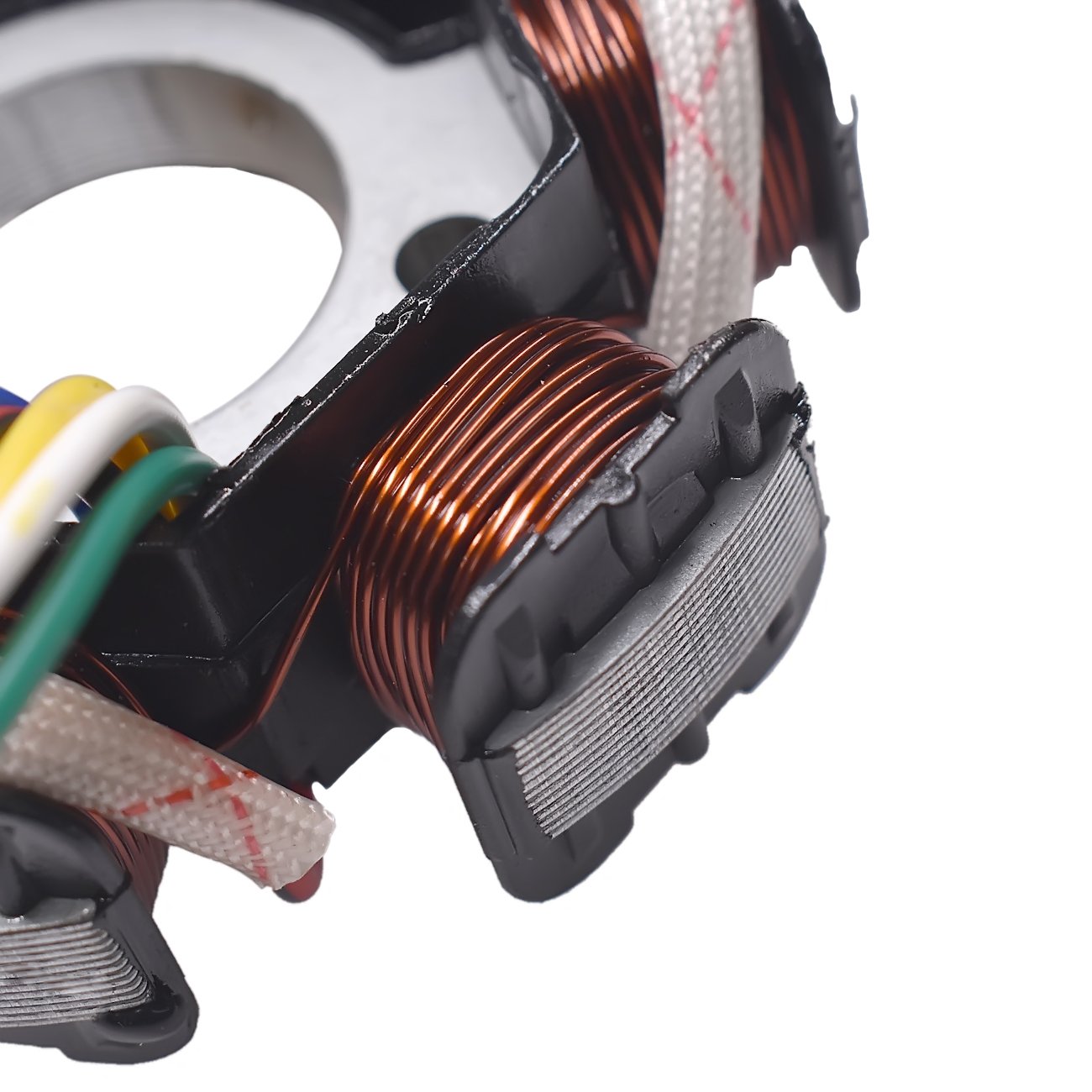 6-Coil 5 Wires Pole Magneto Flywheel Stator For 50Cc 90Cc 110Cc 125Cc Pit Quad Dirt Bike Atv Buggy