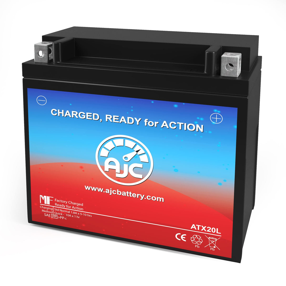 Ajc Battery Compatible With Can-Am Brp Outlander 800 Efi Atv Battery (2006-2011)