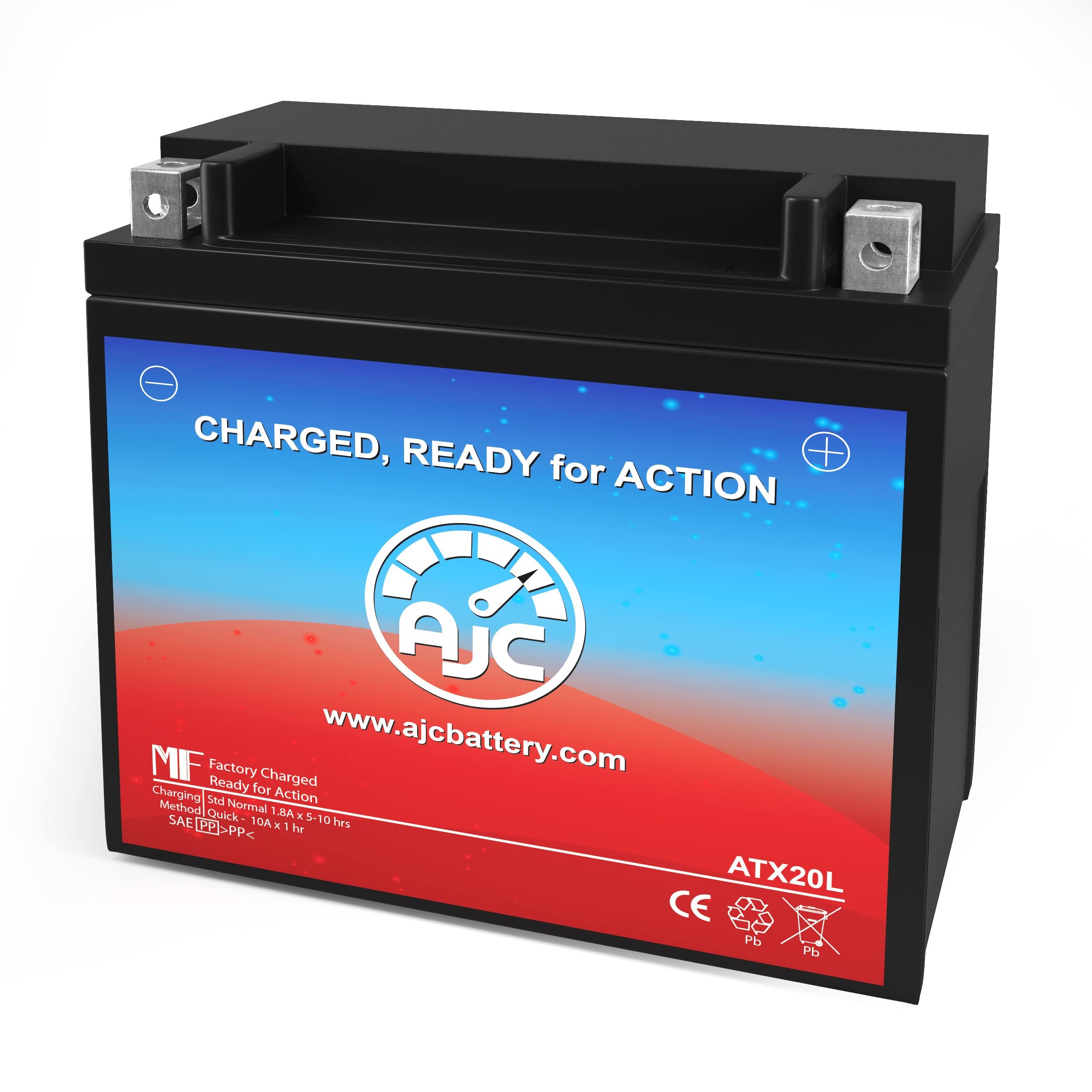 AJC ATX20L Powersports Battery