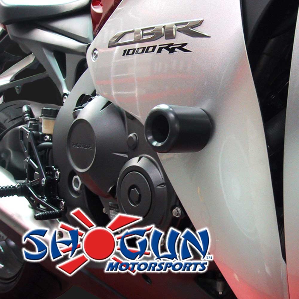 Shogun Honda Cbr1000Rr Cbr 1000 2008 2009 2010 2011 2012 2013 Black Complete Frame Slider Kit Includes Frame Sliders Swing Arm S
