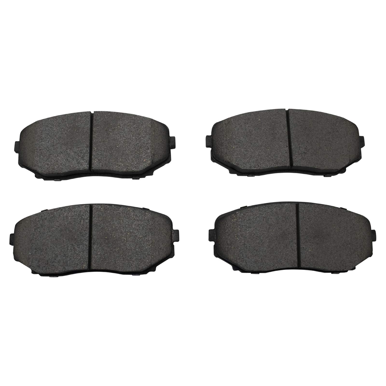 Trq Front Brake Pad & Rotor Kit Brake Pads Brake Rotor Ceramic Compatible With 2007-2009 Ford Edge Lincoln Mkx