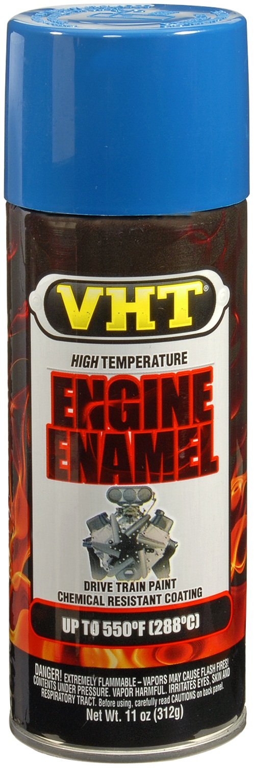 Vht Sp153 550 Engine Enamel High Heat Spray Paint - Old Ford Blue - 11 Oz. Aerosol Can