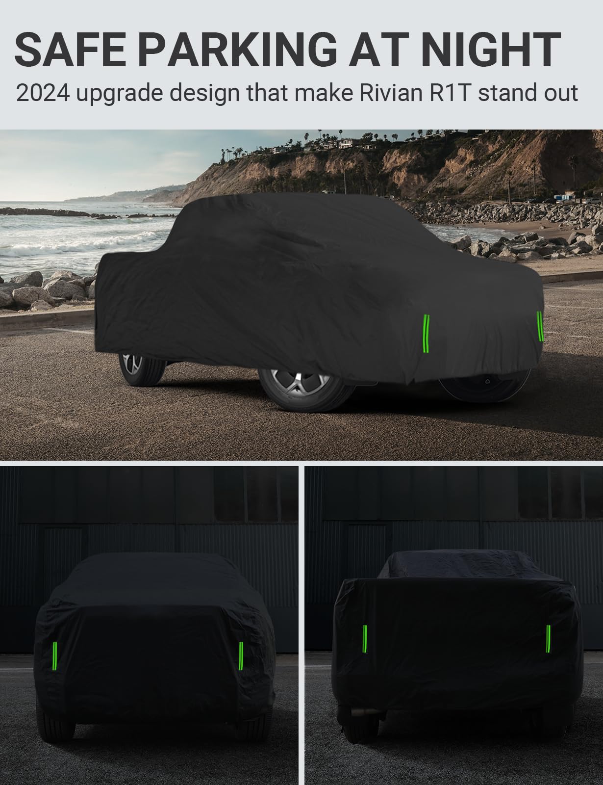 Proadsy 2025 Upgrade Car Cover Compatible With Ford Bronco 4 Door 2021-2024 2025 Windproof All Weather Waterproof Sun Rain Uv Dust Snow Protection Outdoor Covers