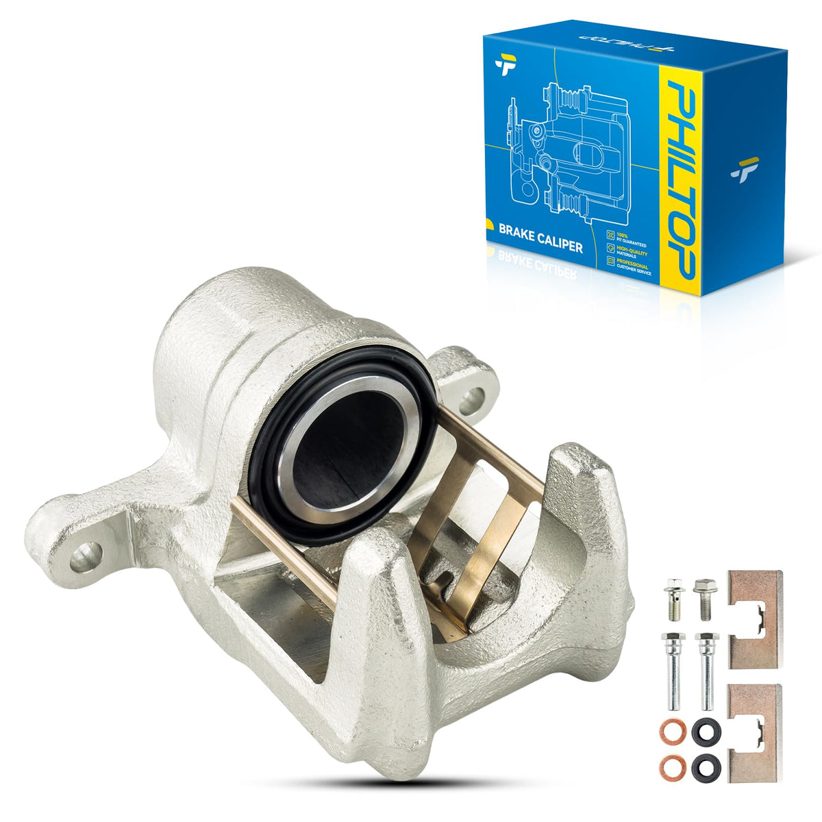 Philtop Brake Caliper Rear Left Compatible With 2002-2004 Cr-V, 1995-1998 Odyssey, 1991-1995 Legend, 1996-1998 Rl, 1996-1999 Oas