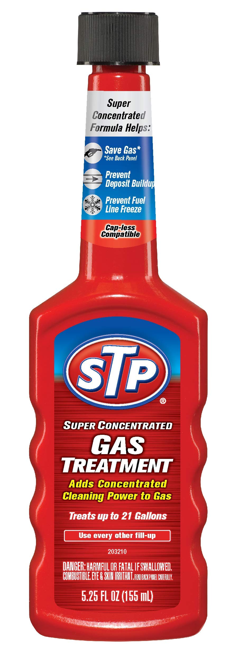 Stp Fuel Intake System Cleaner, Super Concentrated Gas Treatment For Cars, Trucks, 5.25 Fl Oz Each, 12 Pack