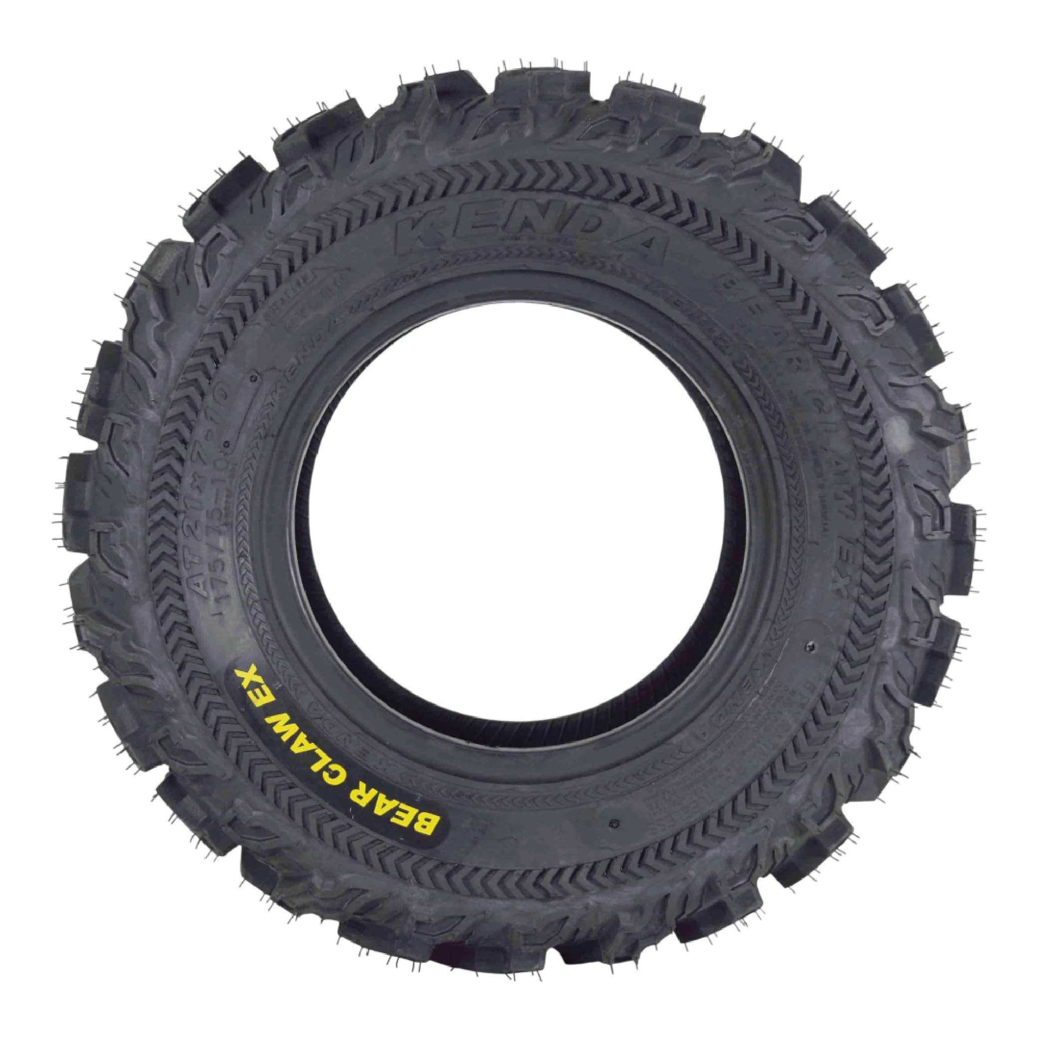 Kenda Bearclaw Ex K573-21X7-10 Front Tires For All Terrain (Atv), Utv, And Side By Side (Sxs) Vehicles - 6-Ply - Bear Claw 21X7X