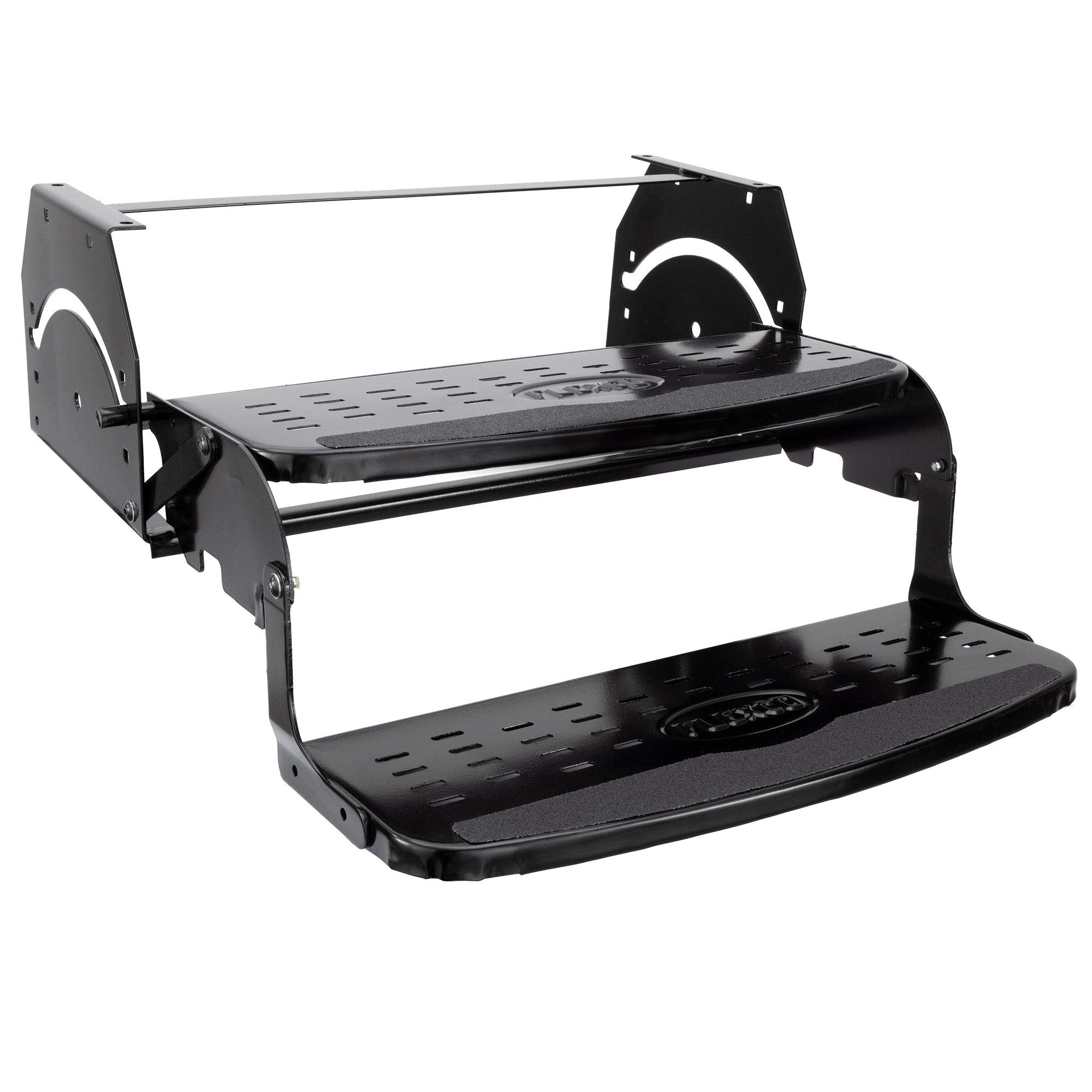 RV Steps 20'' Step in Black | RV Stairs | RV Exterior Steps | Camper Steps (Double)