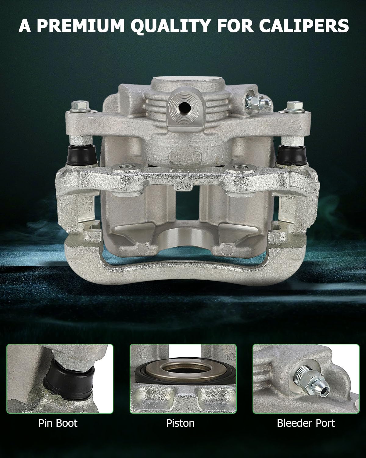 Scitoo Rear Right Brake Caliper With Bracket 18B4713 Fit For Chevy Blazer 98-05 For Chevy S10 98-04 For Gmc Jimmy 98-05 For Gmc