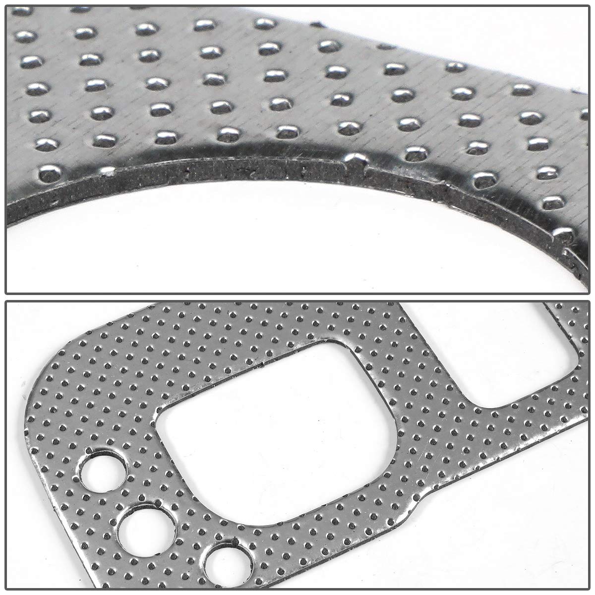 Auto Dynasty Aluminum Exhaust Manifold Header Gasket Set Compatible With 06-19 Dodge Ram Truck 5.7L V8