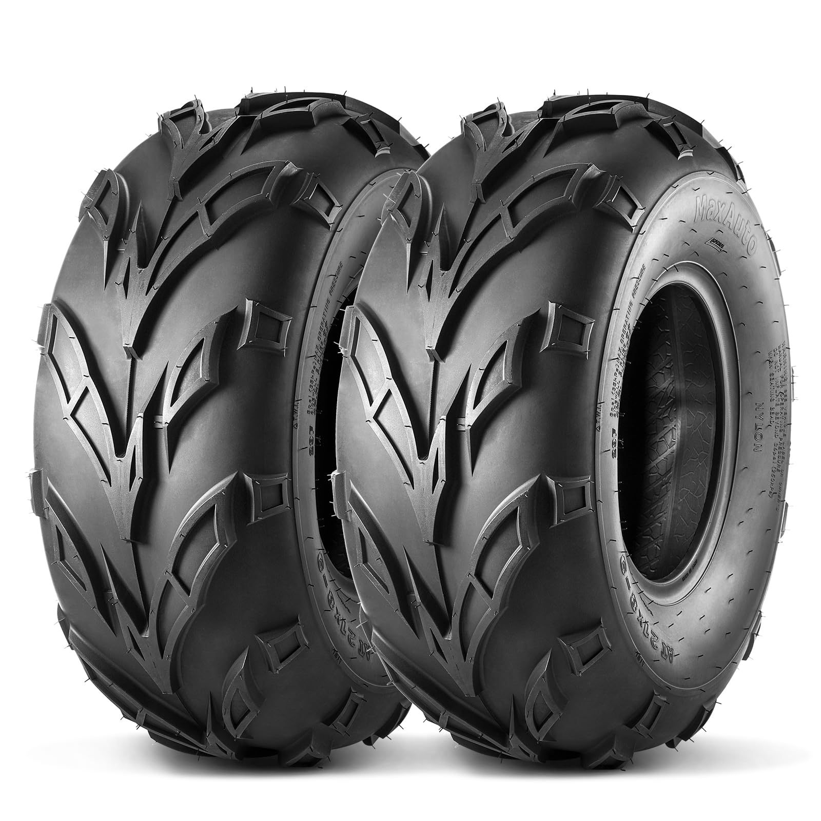 Maxauto 21X8-9 Atv Tires At21X8X9 Sport Quad Tires,4 Pr Tubeless All Terrain Utv Tubeless Tire, 2 Pack