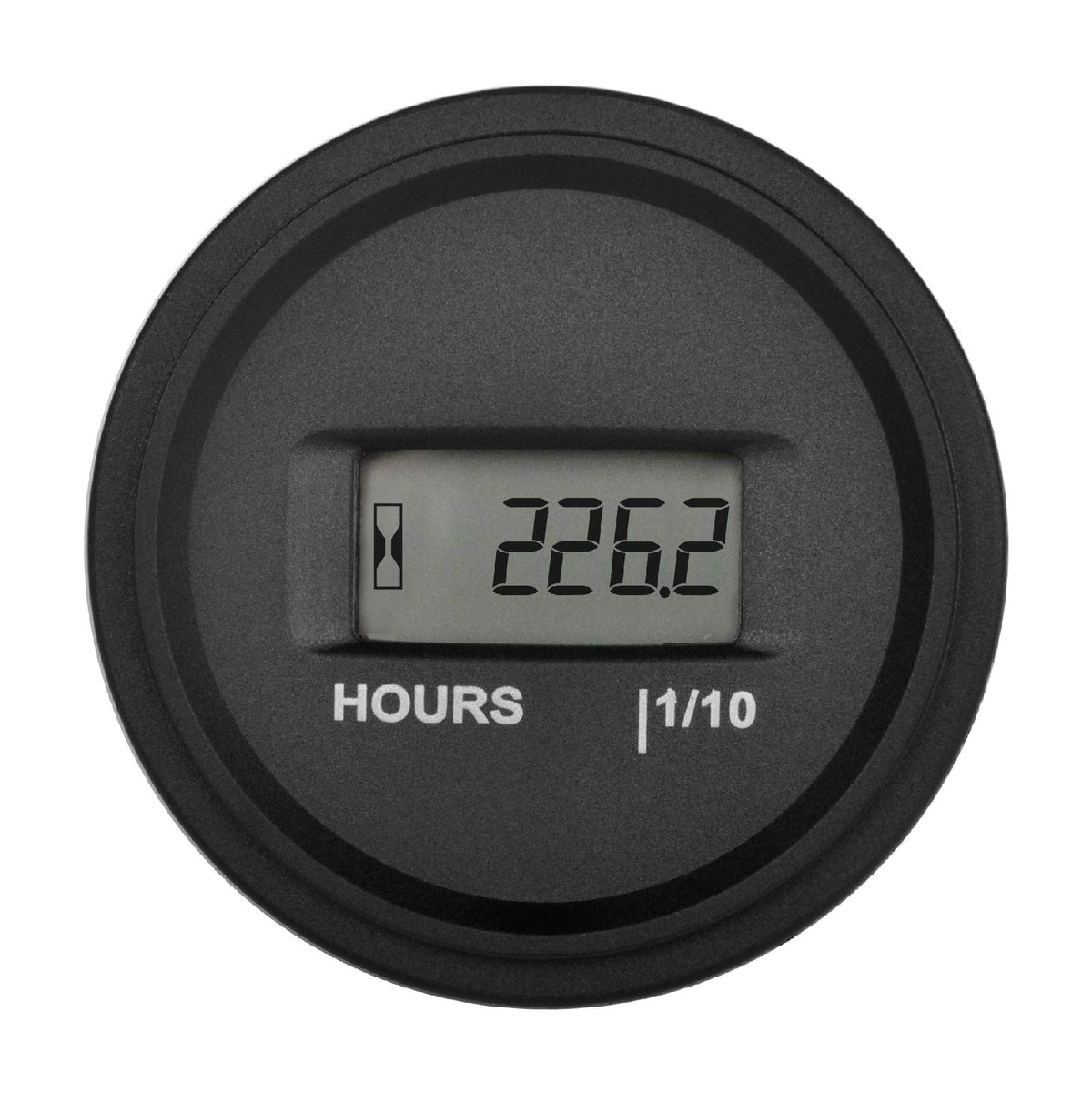 Runleader Digital Lcd Hour Meter Kit, Ac/Dc 5V To 277V, Use For Ztr Lawn Mower Tractor Generator Golf Cart Club Car Scrubber Marine Atv Motor Compressor And Gas Powered Equipment