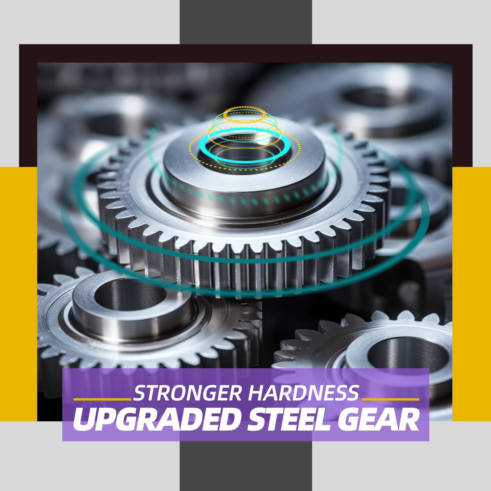 Steel Gear 16 Teeth New Briggs And Stratton Starter Replacement 7Hp-18Hp 497595 391423 390838 392749 394805 491766 497594 693054