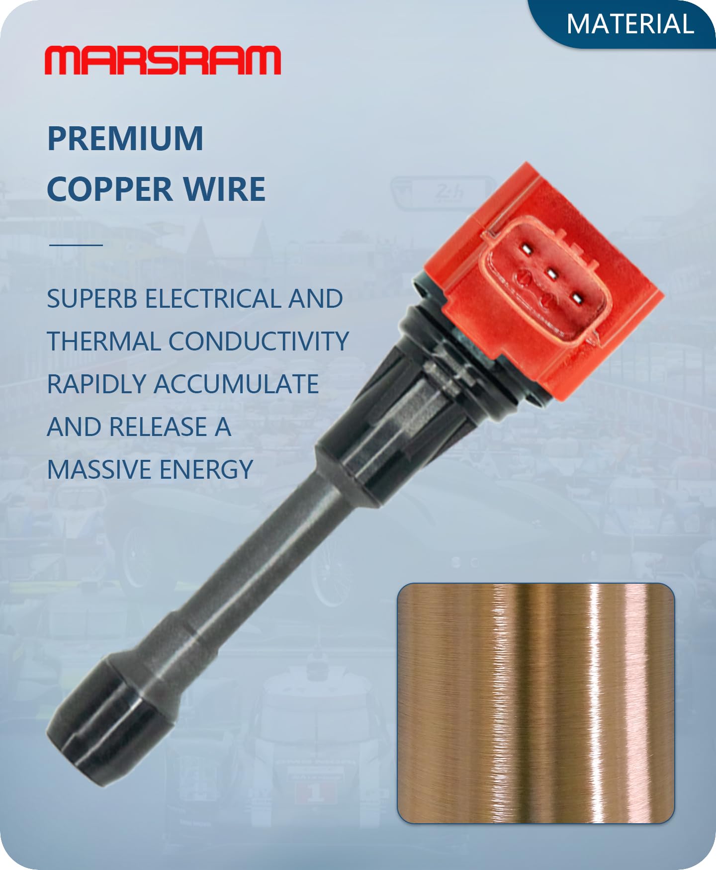 Marsram Ignition Coil Pack Uf549 For 2007 2008 2009 2010 2011 2012 Nissan Altima Versa Sentra Cube Nv200 Rogue 2013 2014 2015 In