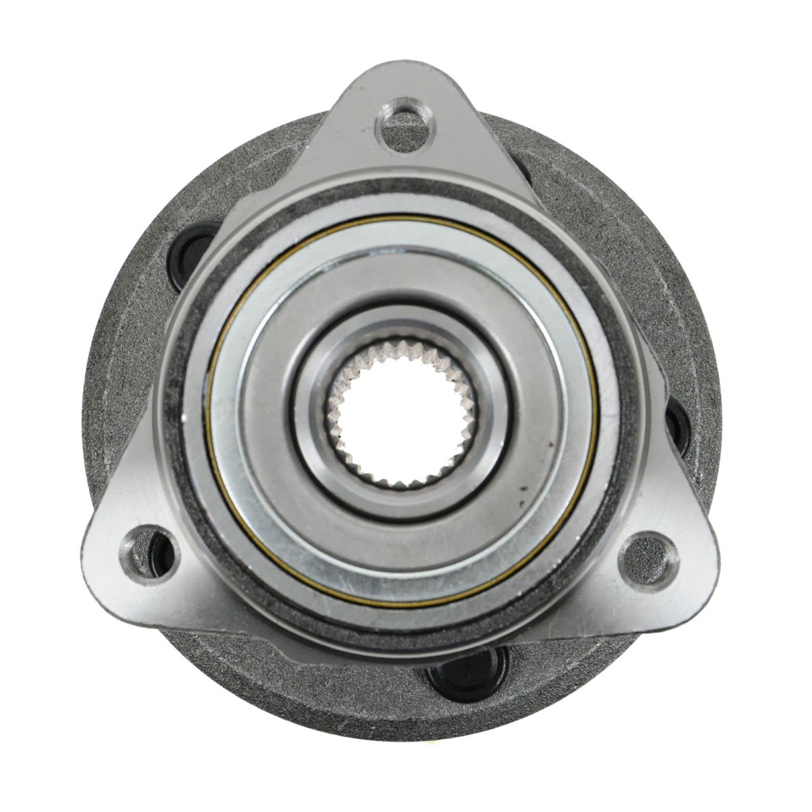 Trq Front Wheel Hub Bearings Assembly Set Compatible With 2000-2001 Ford Ranger 2000 Mazda B3000 B4000