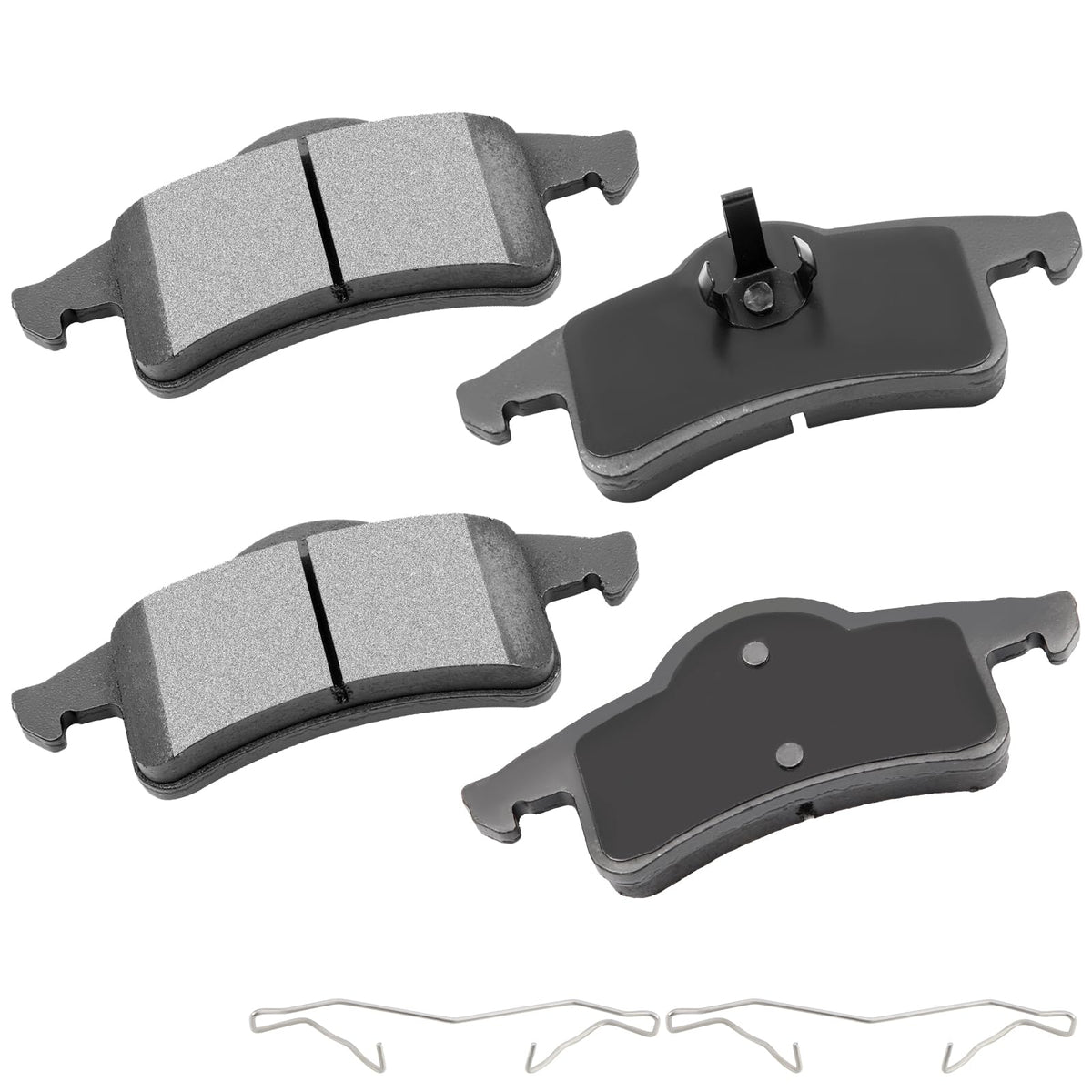 Cciyu D791 Ceramic Rear Brake Pad Set Fit For 1999-2004 For Jeep Grand For Cherokee