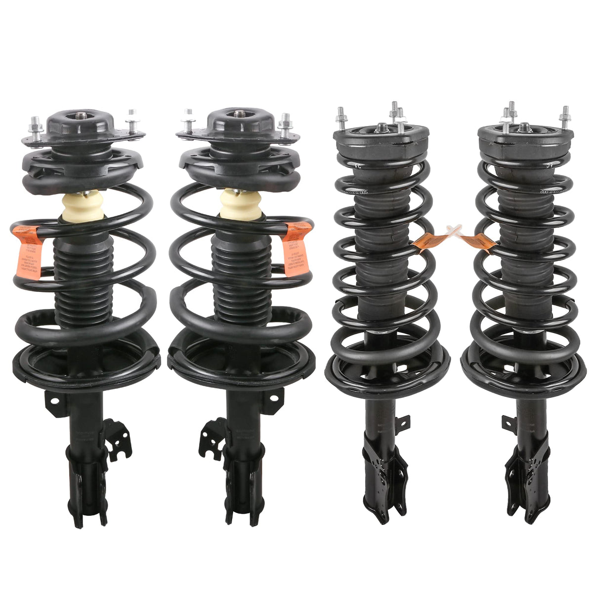 Mostplus Front & Rear Complete Shock Strut Spring Assembly Compatible For 2002 2003 Toyota Camry/Lexus Es300 171490 171491 17149