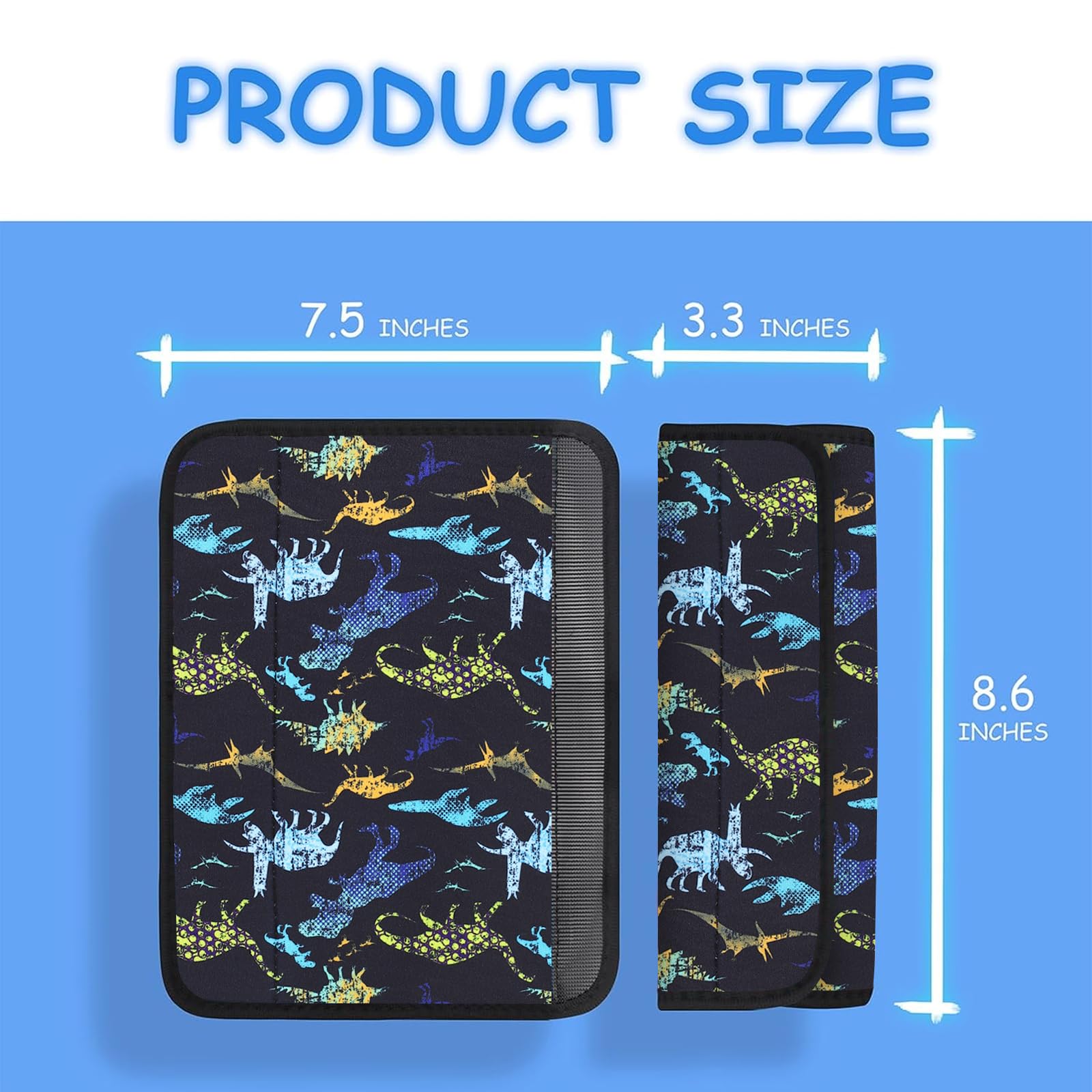 Yr Seat Belt Cover For Kids, Soft Comfort Seat Belt Cushion For Children, Cute Cartoon Pattern Car Seat Belt Pads Cover For Girl
