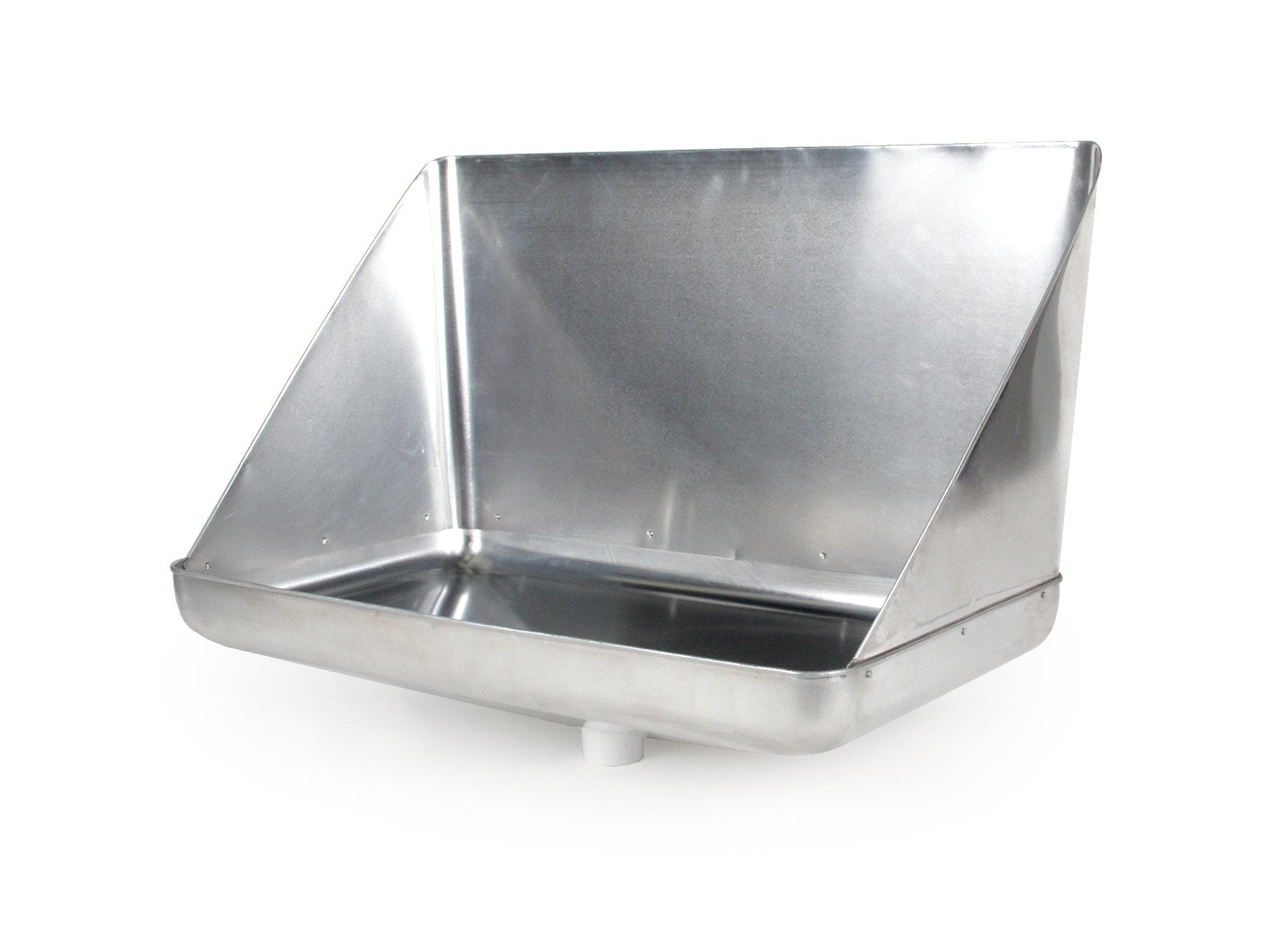 Camco 11430 Aluminum Tankless Water Heater Drain Pan With Pvc Fitting