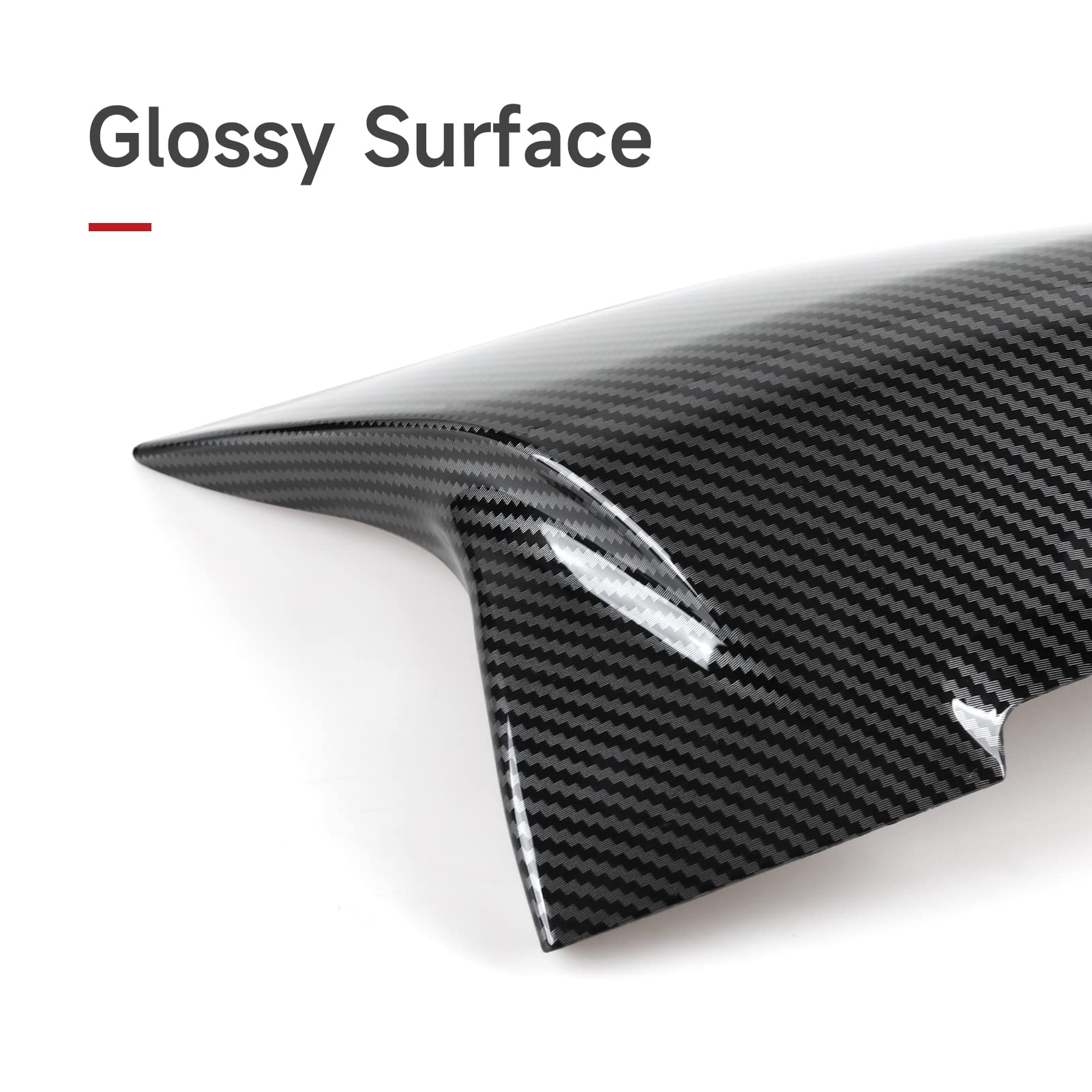 Car Door Rearview Mirror Cover Replacement Carbon Style Abs Trim Fits For Bmw F20 F22 F23 F30 F31 F34 3Gt F32 F33 F36 M2 F87 X1 E84 Accessories