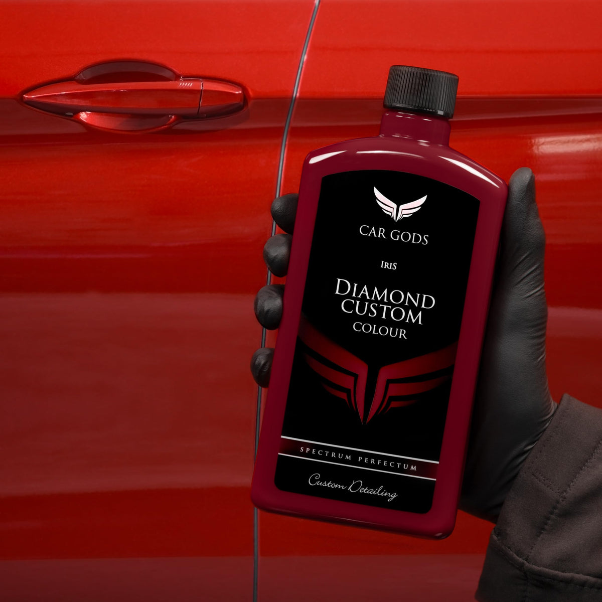 Car Gods 3-in-1 Polish Wax Color Restorer & Scratch Remover, Dark Red ...