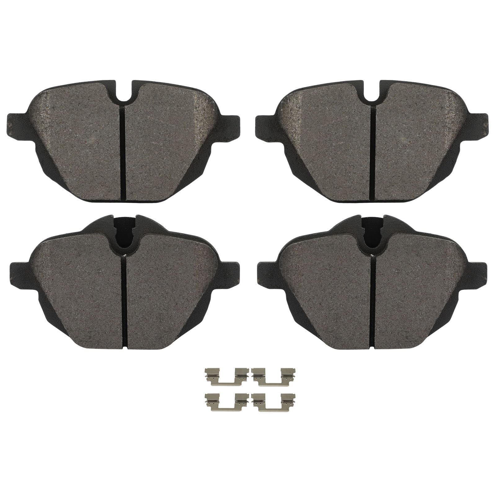 Scitoo D1473 Metallic Brake Pads Sets Rear W/Hardware Replacement For Bmw 2011 2012 2013 2014 2015 2016 2017 2018 2019 2020 2021