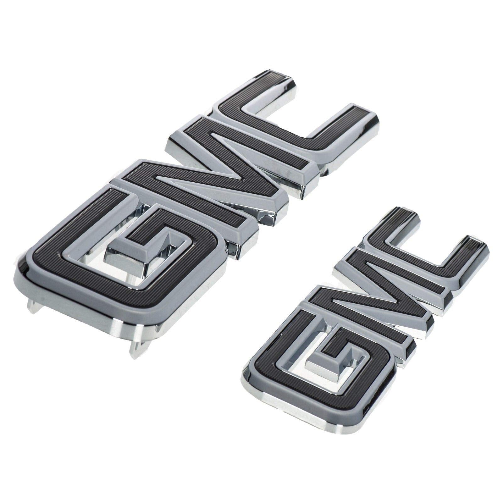 Gm 84395038 Front And Rear Black Emblem Package Gmc Sierra