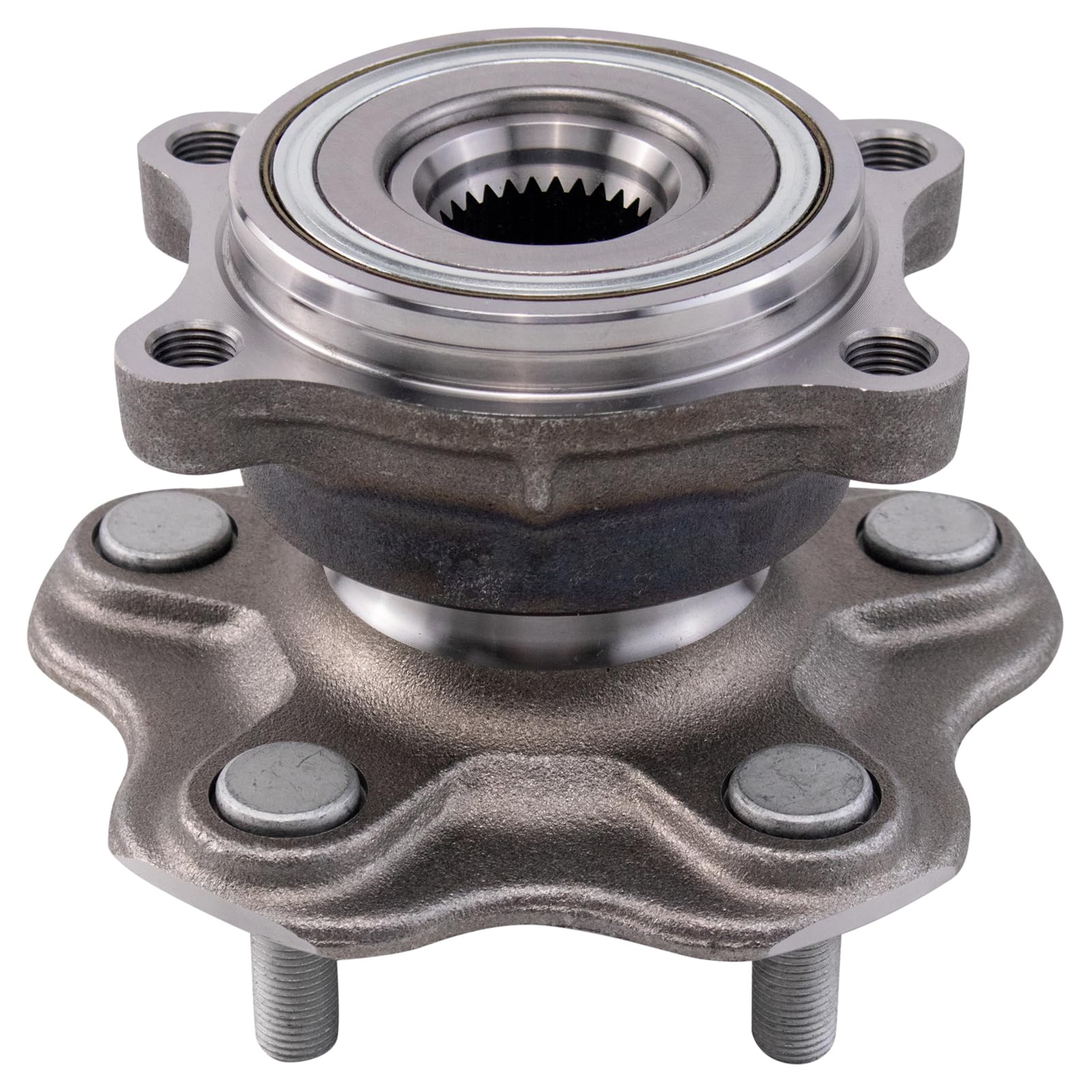 Trq Rear Left Right Wheel Hub Bearing Assembly Driver Passenger Side Compatible With 2003-2007 Infiniti G35 2003-2009 Nissan 350