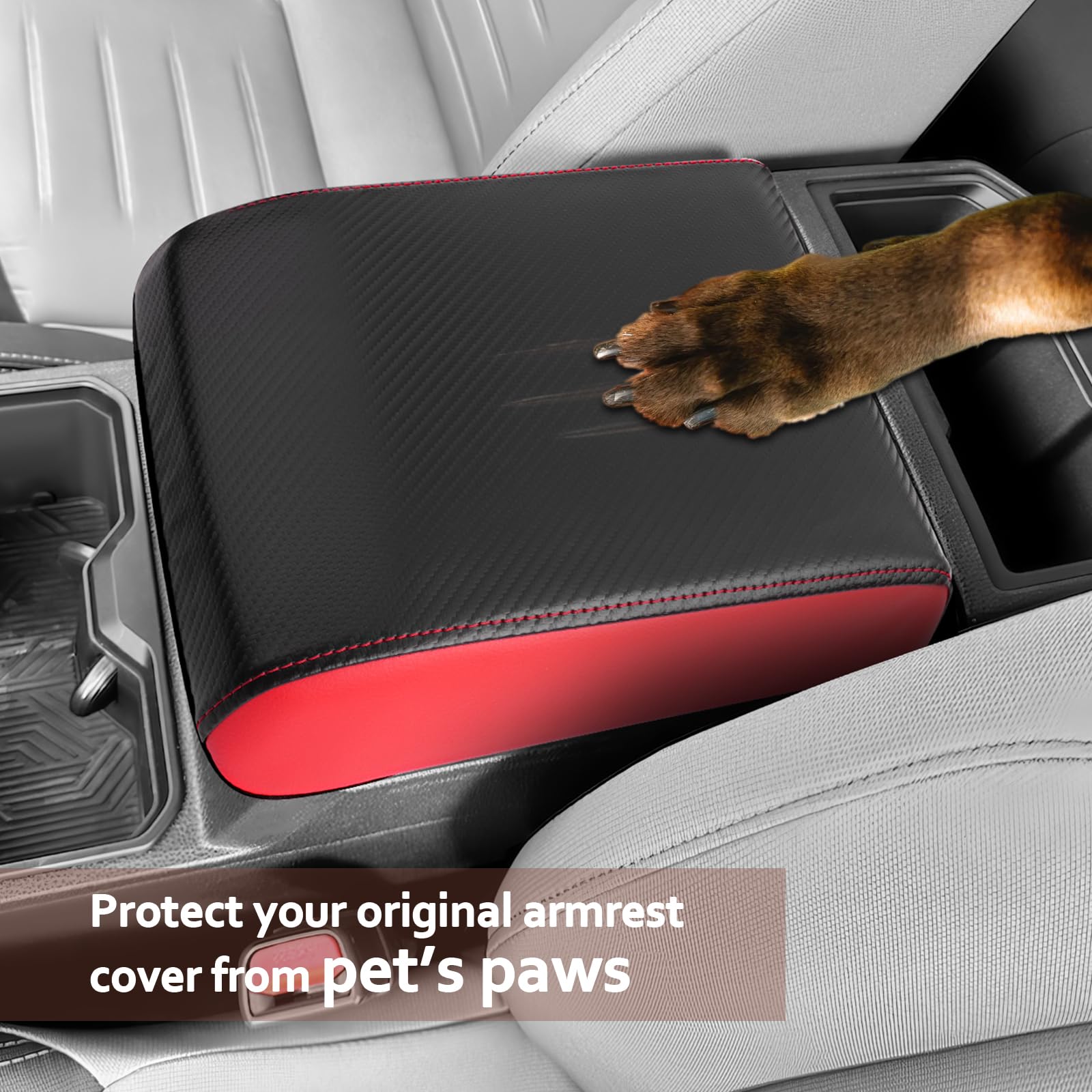 Sktu For 2024 2025 Toyota Tacoma Center Console Cover 2024 2025 Tacoma Armrest Cover 2024 2025 Tacoma Center Console Pad Toyota