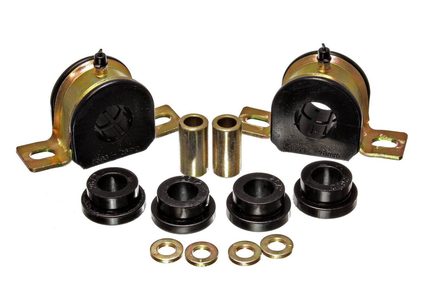 Energy Suspension Energy Suspn Energy Suspension 3.5215G Rear Sway Bar Bushing Set 28Mm