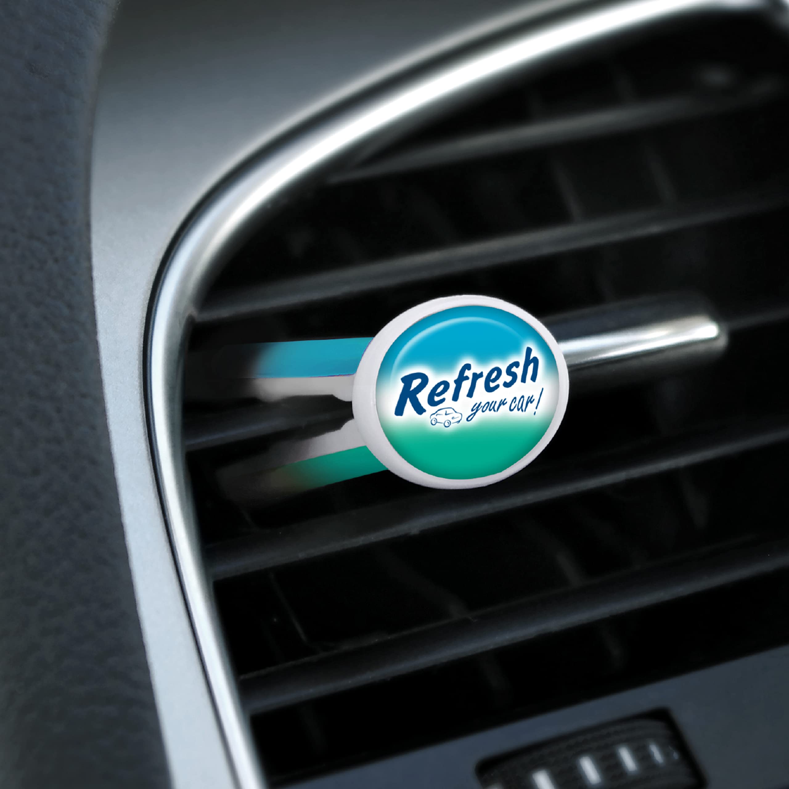 Car Air Freshener, Odor Eliminator, Set of 4 Auto Vent Sticks, Mixed Berries Scent, Refresh Your Car