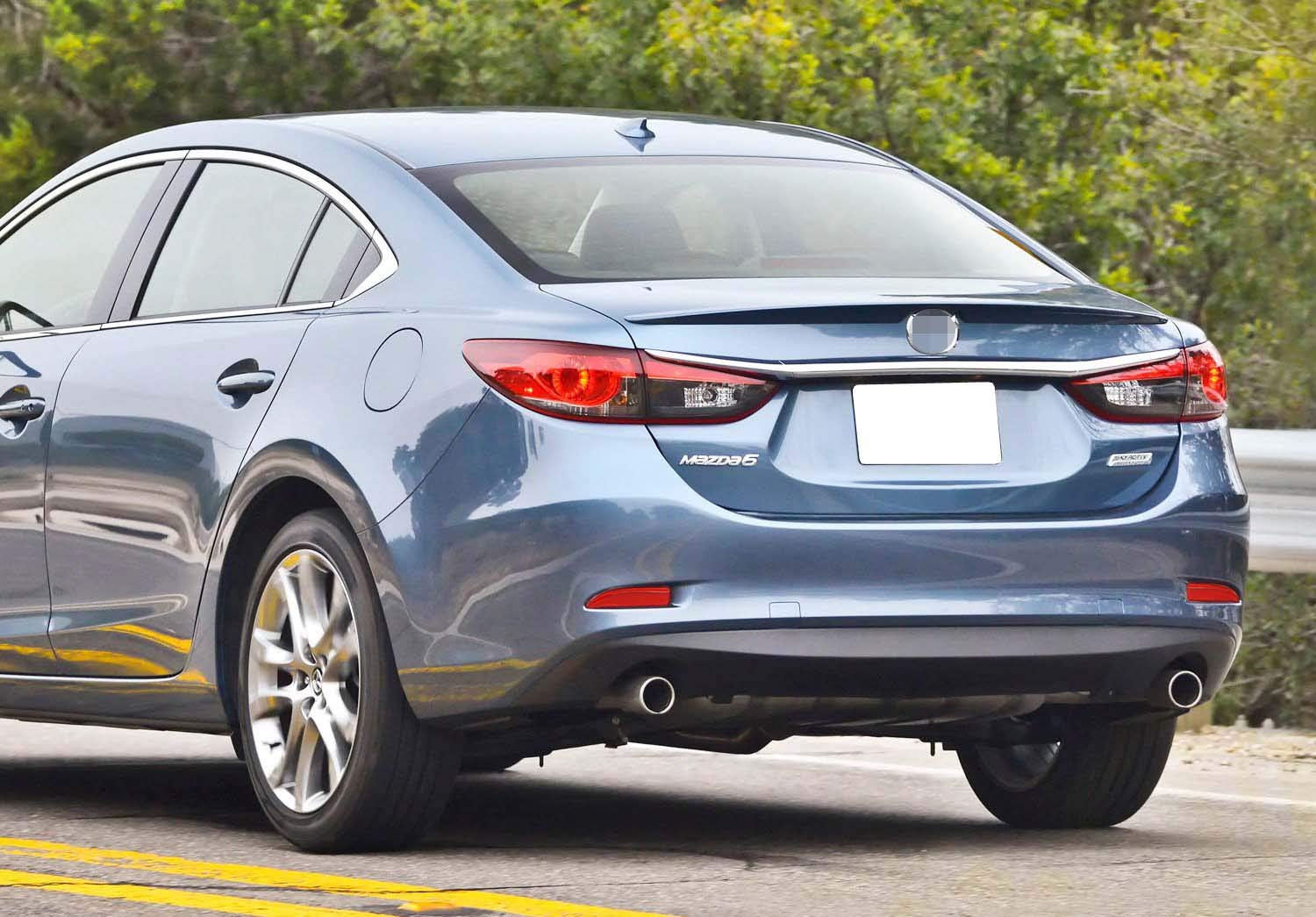 Ijdmtoy Red Lens Rear Bumper Reflector Lenses Or Rear Side Markers Compatible With Mazda 3 5 6 Oe-Spec Lh Rh Assembly