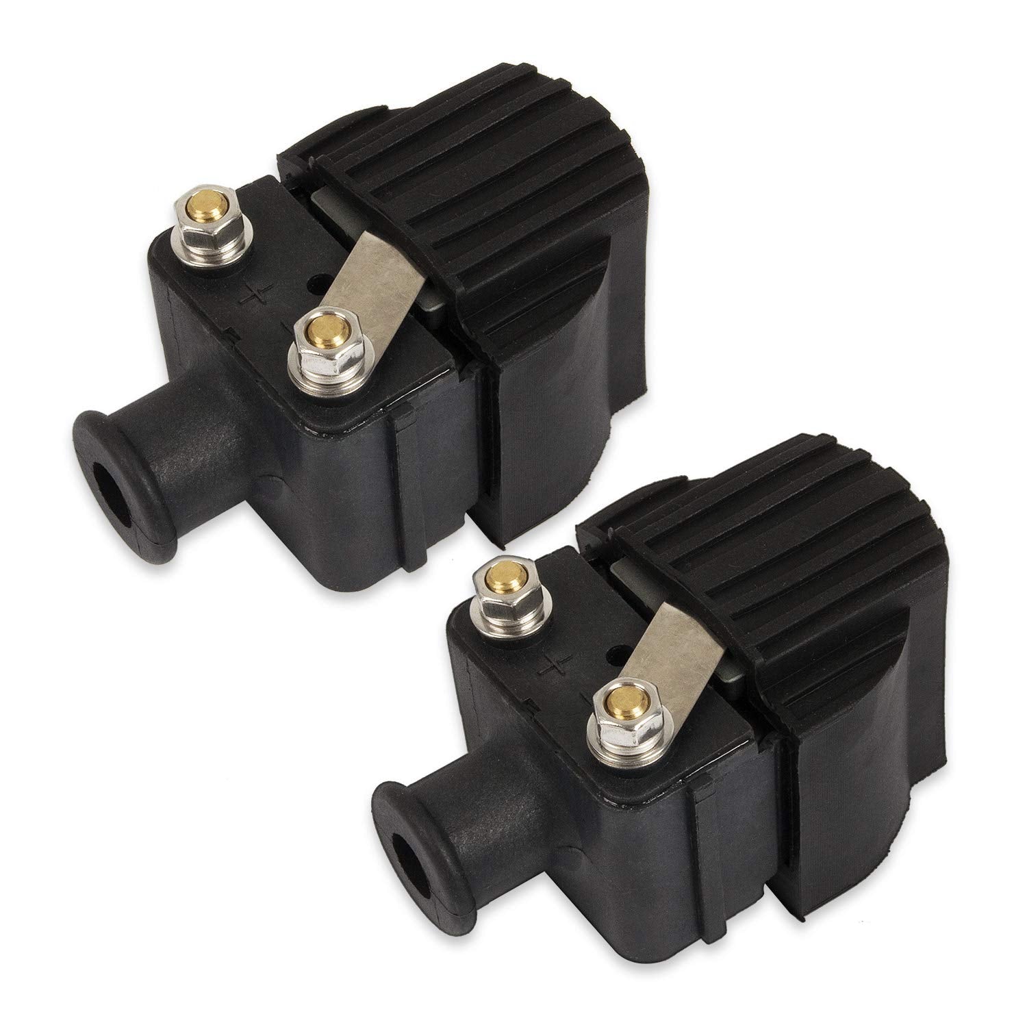 Ransoto 2Pcs 18-5186 Ignition Coil Compatible With Mercury & Mariner Outboard Boat 6-125Hp 140Hp V135 V150 210Cc Chrysler Force 