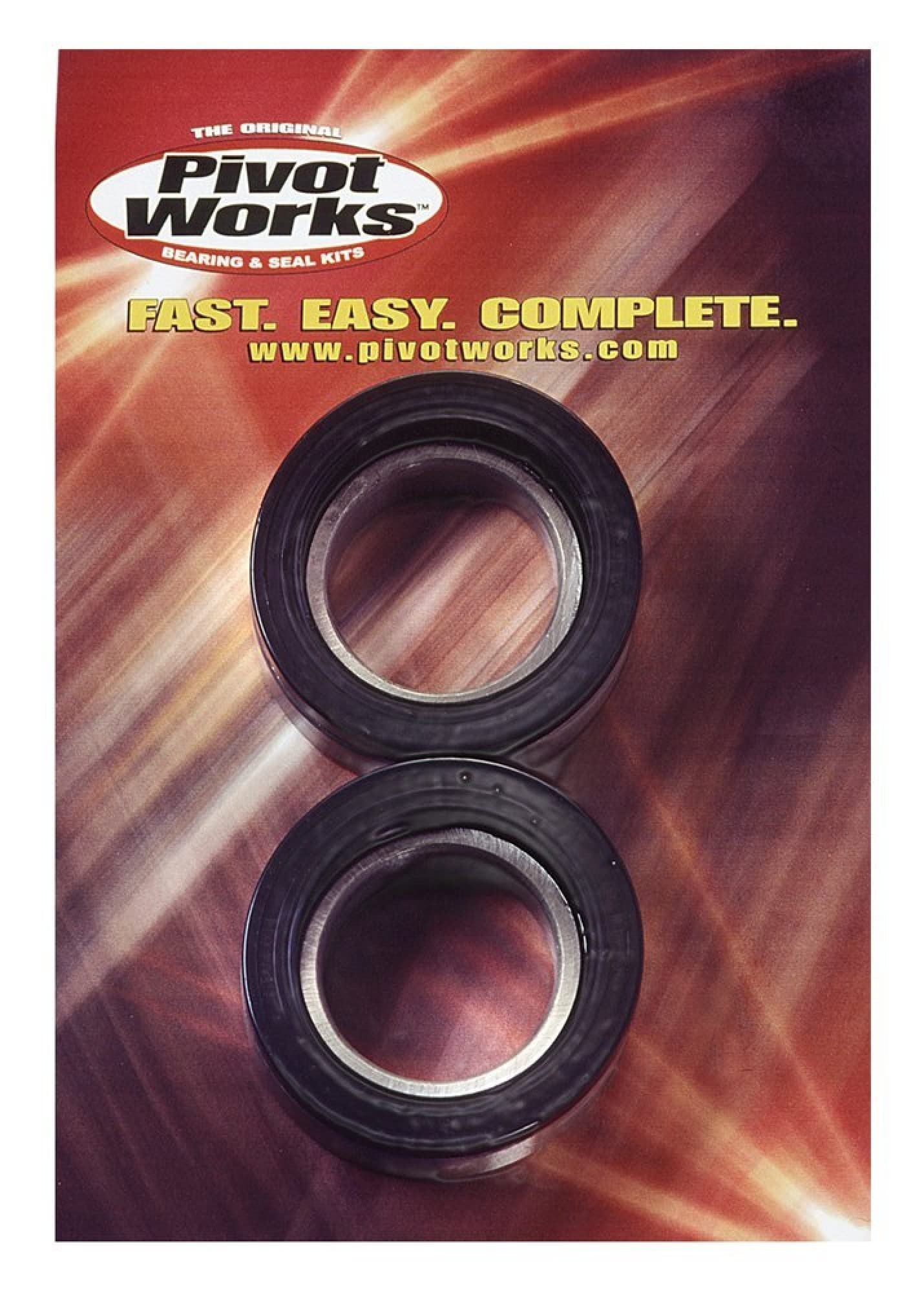 Pivot Works Wheel Bearing Kit PWRWK-K24-000 For Kawasaki KL 650 A (KLR) 1987-2007, Kawasaki KL 650 B (KLR) TENGAI 1990-1991, Kawasaki KL 650 E (KLR) 2008-2017, Kawasaki KLE 500 2003-2006