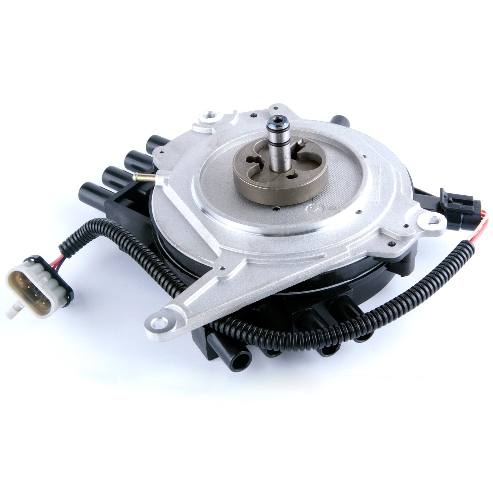 Mas Ignition Distributor With Cap & Rotor Compatible With Optispark Lt1 Chevy Camaro Caprice Corvette Buick Roadmaster Pontiac F