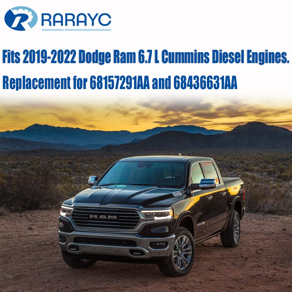 6.7L Cummins Fuel Filter Water Separator Set For 2019 2020 2021 2022 Ram Turbo Diesel Engines 68157291Aa And 68436631Aa