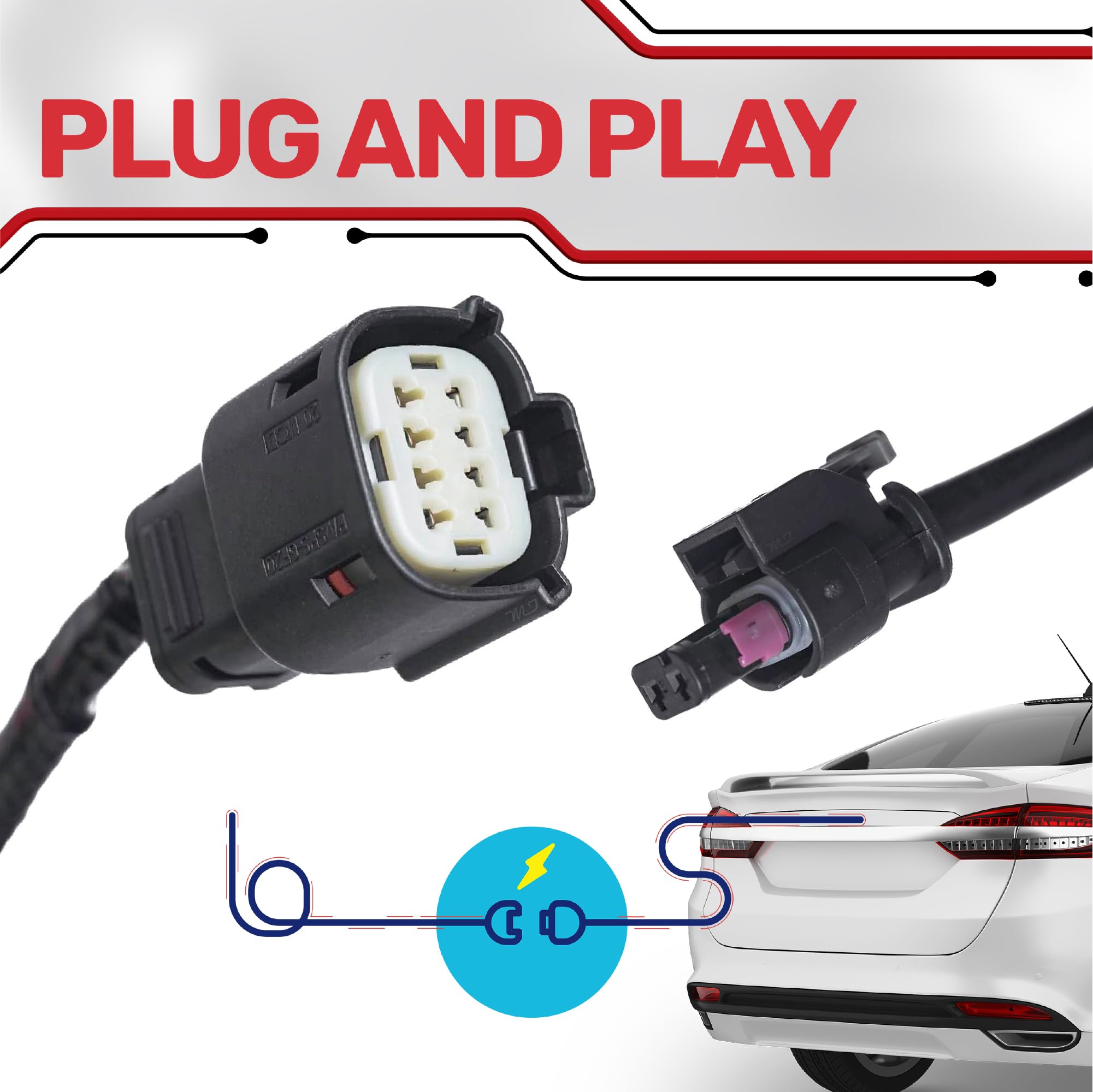 Master Tailgaters Replacement For Chevrolet Silverado/Gmc Sierra 1500, 2500, 3500 (2016-2019) Backup Camera Oe Part # 84062896,