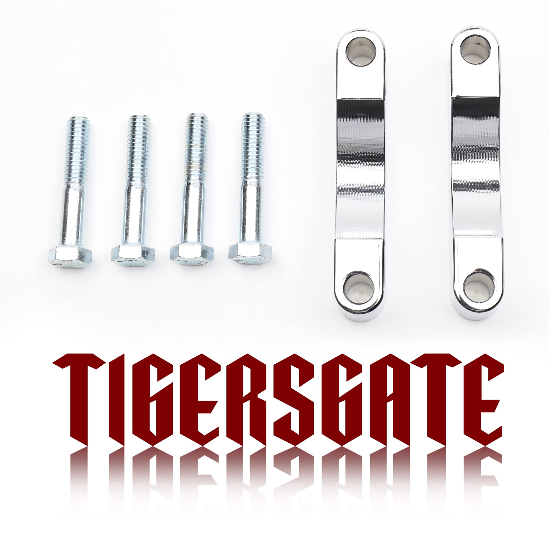 Tigersgate Chrome 21'' 23'' 26'' Front Fender Spacer Bracket Kit Fit For 1997-2013 Harley Touring Road King Street Glide Road Gl