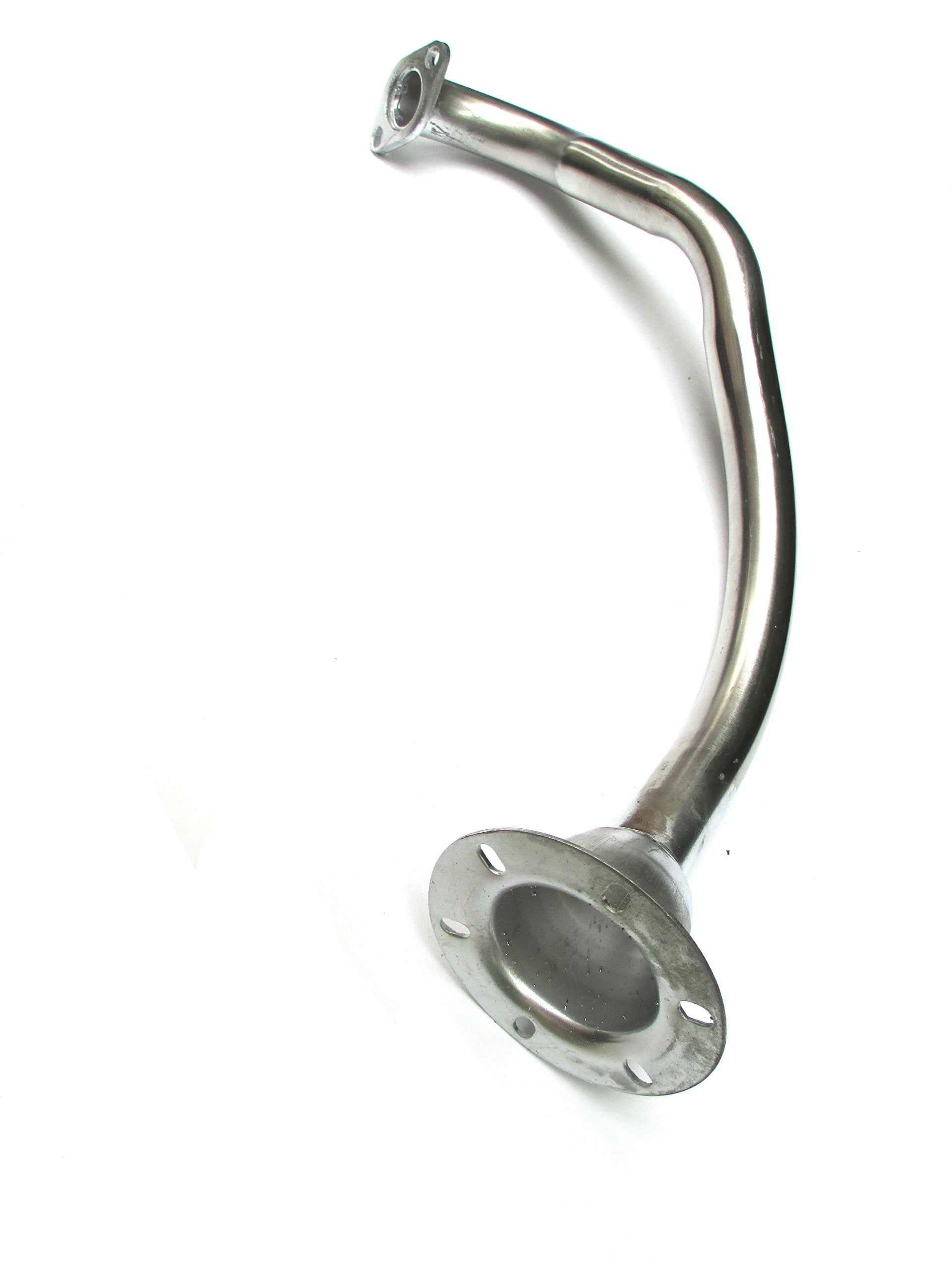 Usonline911 High Performance Exhaust System Muffler For Gy6 50Cc-400Cc 4 Stroke Scooters Atv Go Kart (Red&Blue)