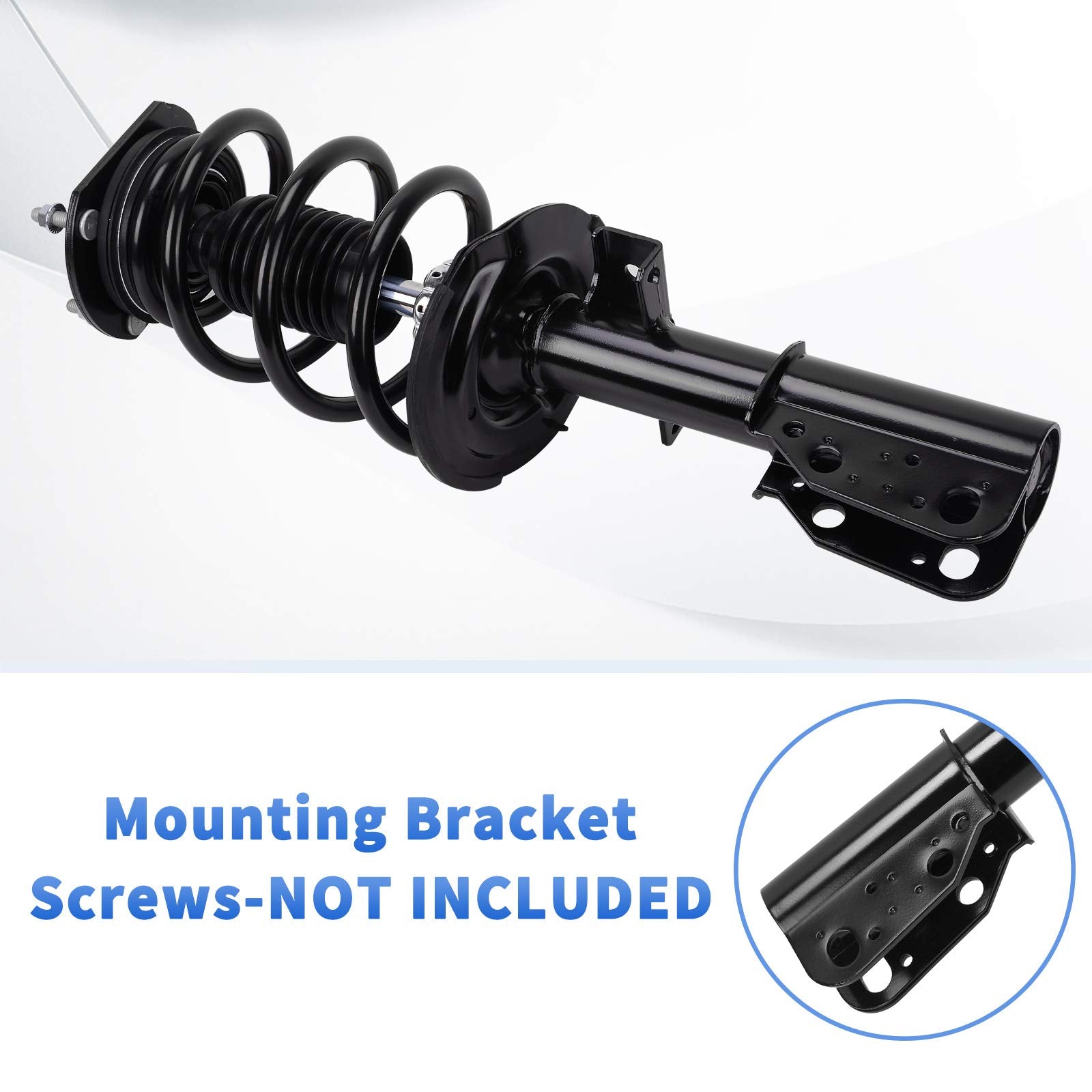 Yitamotor Front Complete Struts Rear Shocks Suspension Compatible With 2008-2017 Buick Enclave, 2009-2017 Chevrolet Traverse, 20