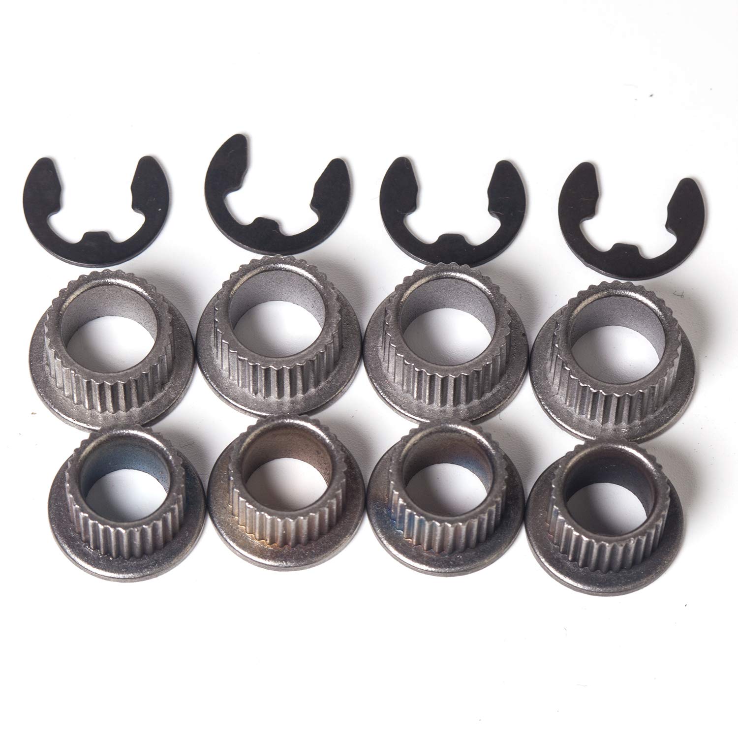 JSDAN 38416 Chevy Door Hinge Pin Bushing Repair Kit (16PCS) for C1500 2500 3500 Tahoe GMC Yukon 1988-2002